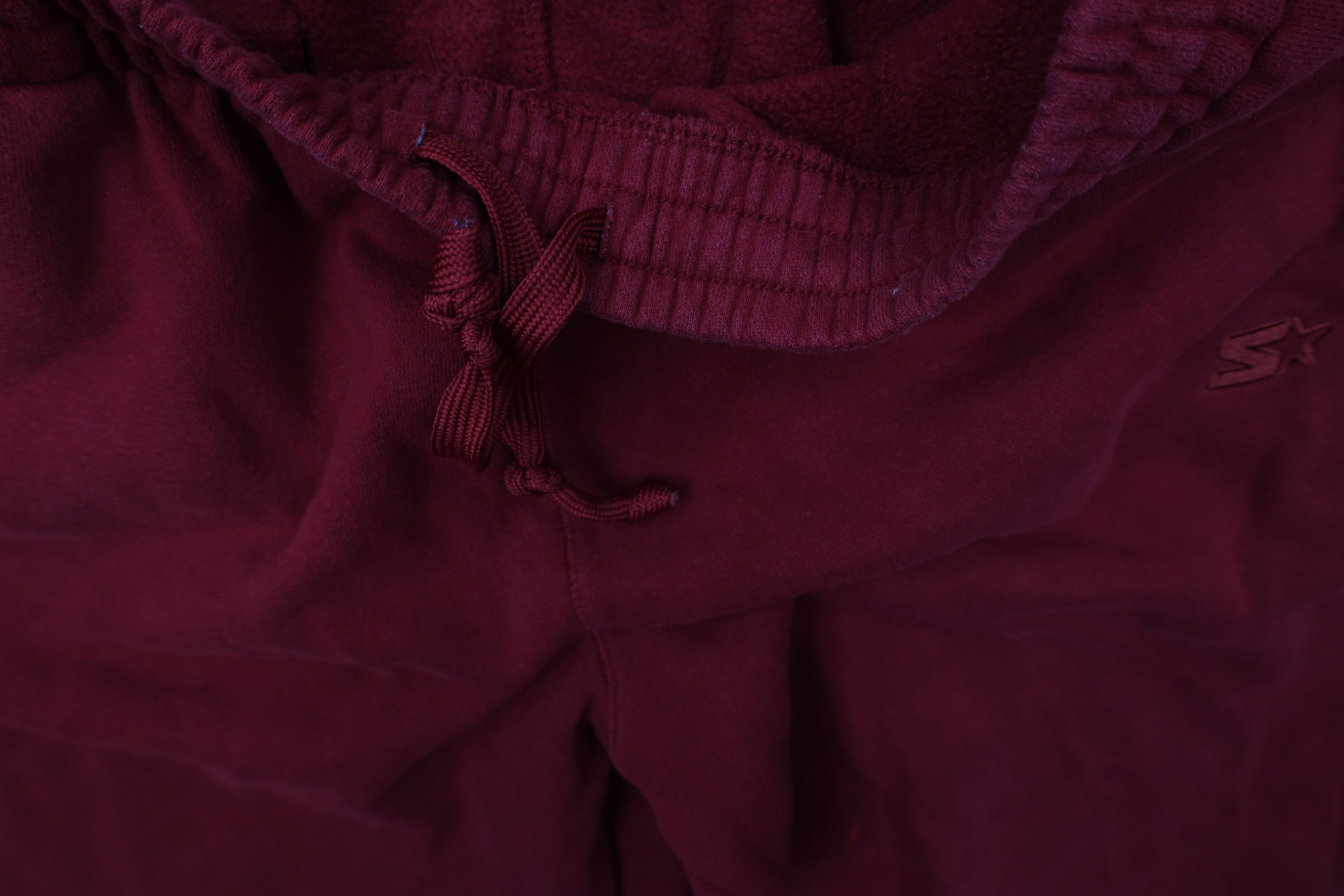 Starter Vintage 90s Y2K Starter Heavyweight Wide Leg Sweatpants Red Size US 36 / EU 52 - 8 Thumbnail