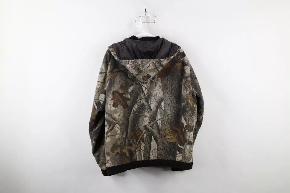 Vintage Vintage 90s Streetwear Camouflage Hooded Jacket AS IS Size US M / EU 48-50 / 2 - 18 Thumbnail