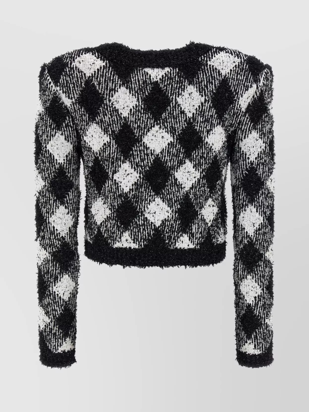Balmain o1y0525 Jacket in Black/White Size M / US 6-8 / IT 42-44 - 2 Thumbnail