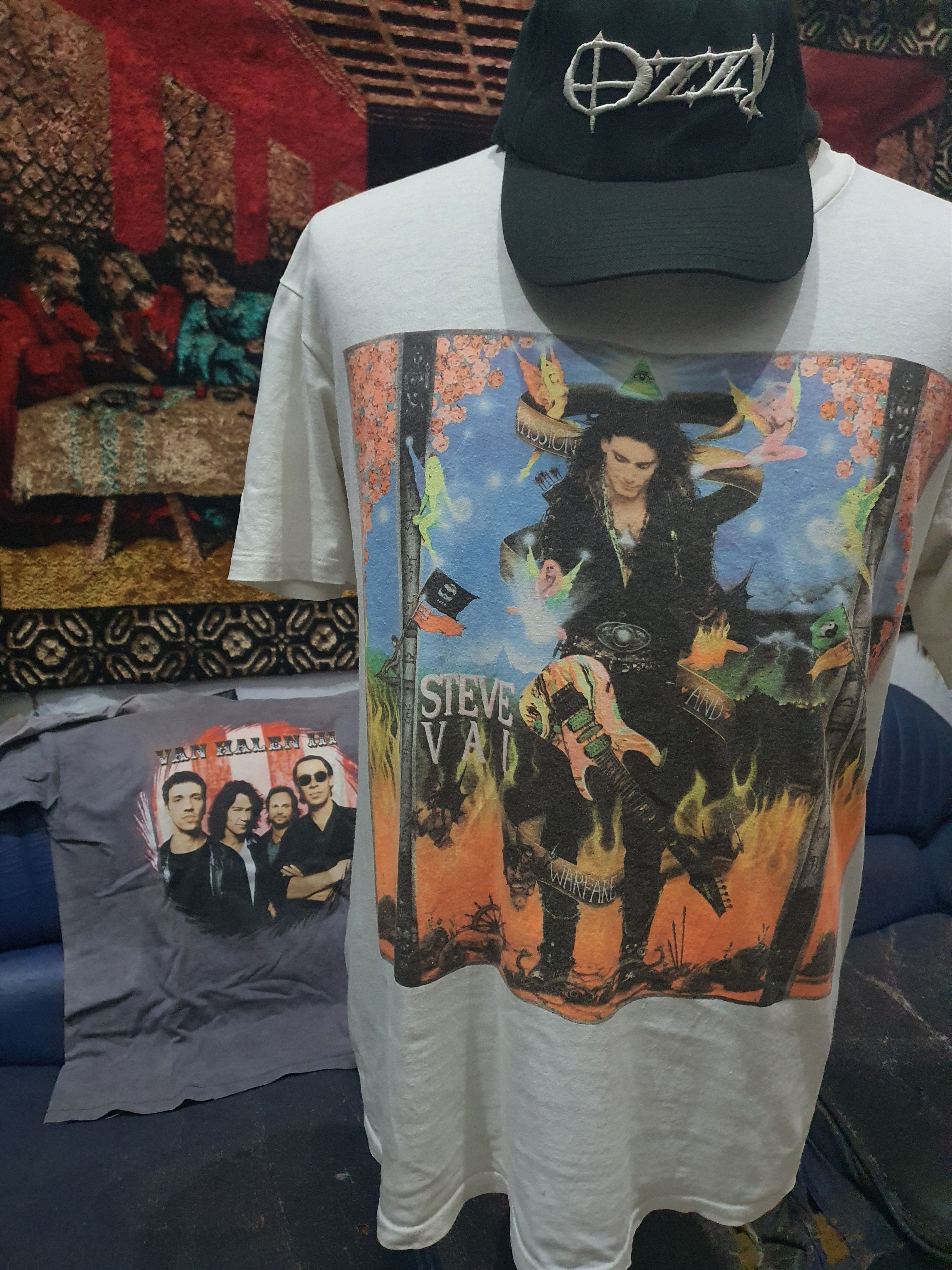 Band Tees 🌹 Steve Vai 🌹 Size US L / EU 52-54 / 3 - 1 Thumbnail