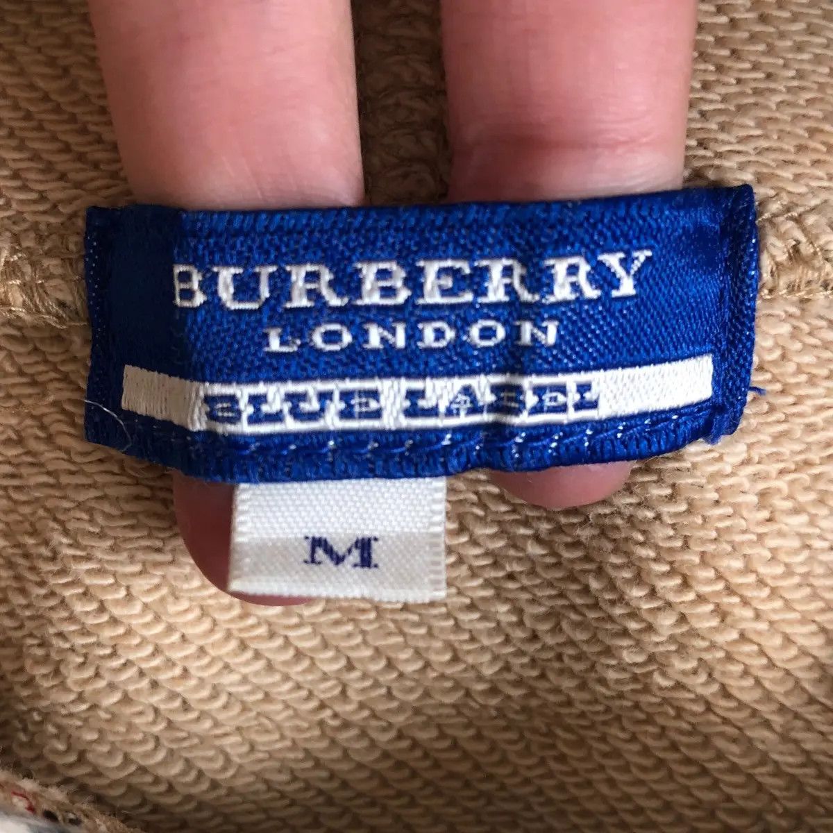 Burberry Vtg BURBERRY LONDON Nova Checks Cropped Top Hoodie Size US S / EU 44-46 / 1 - 7 Thumbnail