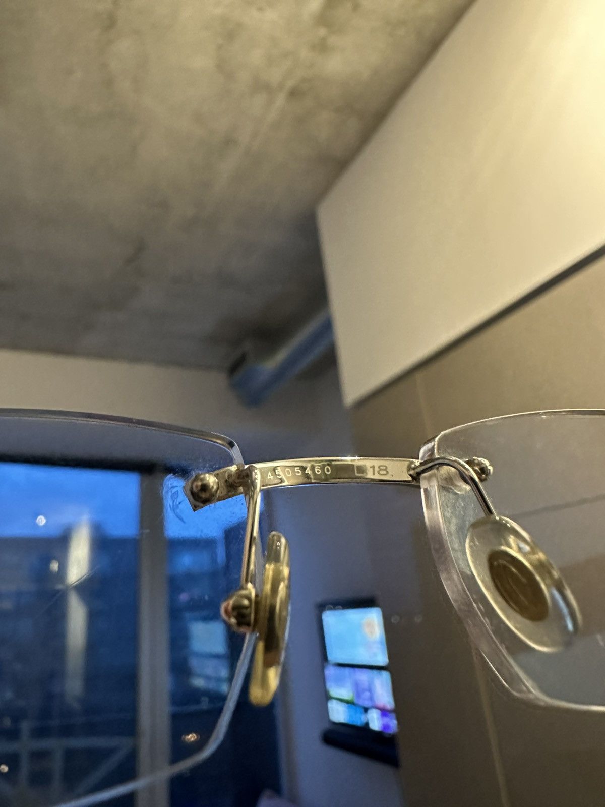 Cartier Cartier Rectangular glasses Size ONE SIZE - 9 Thumbnail