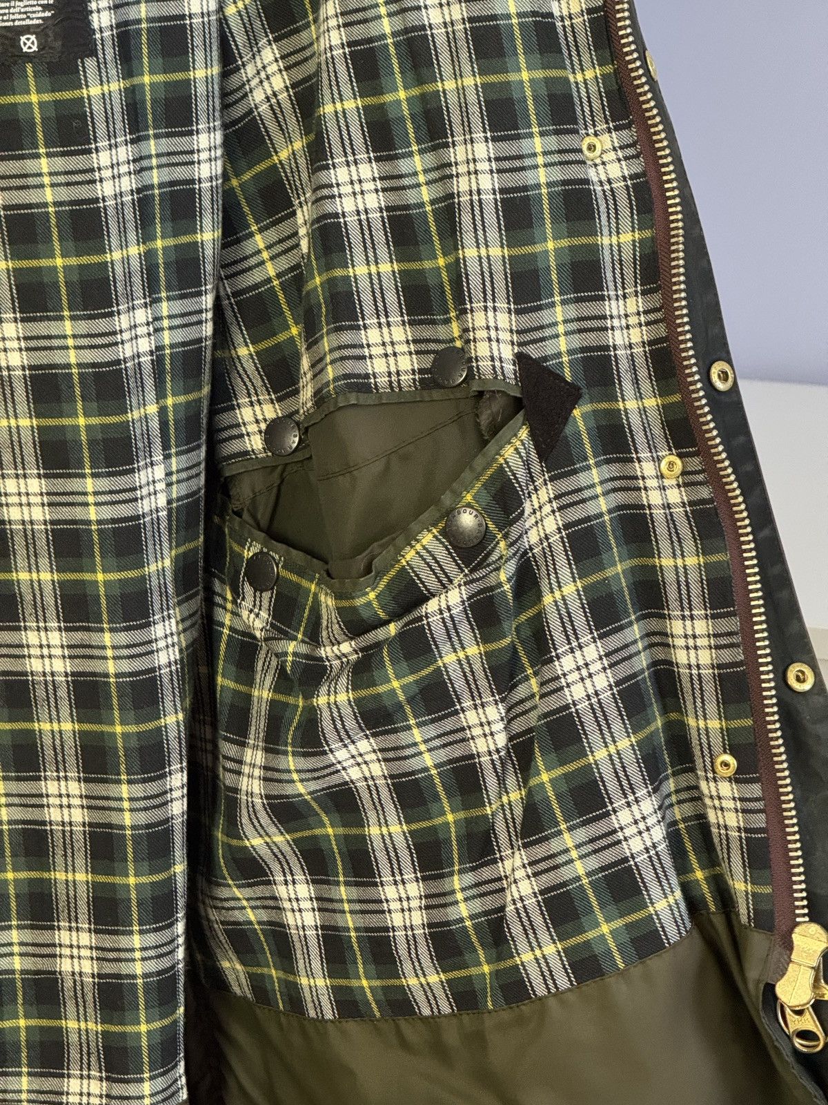 Barbour Vintage 90’s Barbour A200 Border Jacket Full Set Size US XL / EU 56 / 4 - 14 Thumbnail