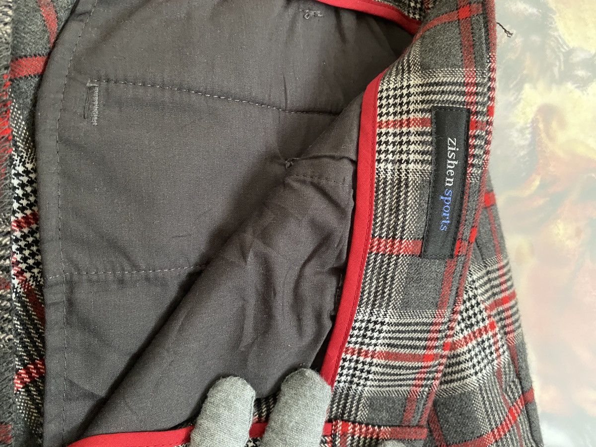 Japanese Brand Zishen Sports Plaid Multicolor like Burberry Checkered Size US 35 - 9 Thumbnail