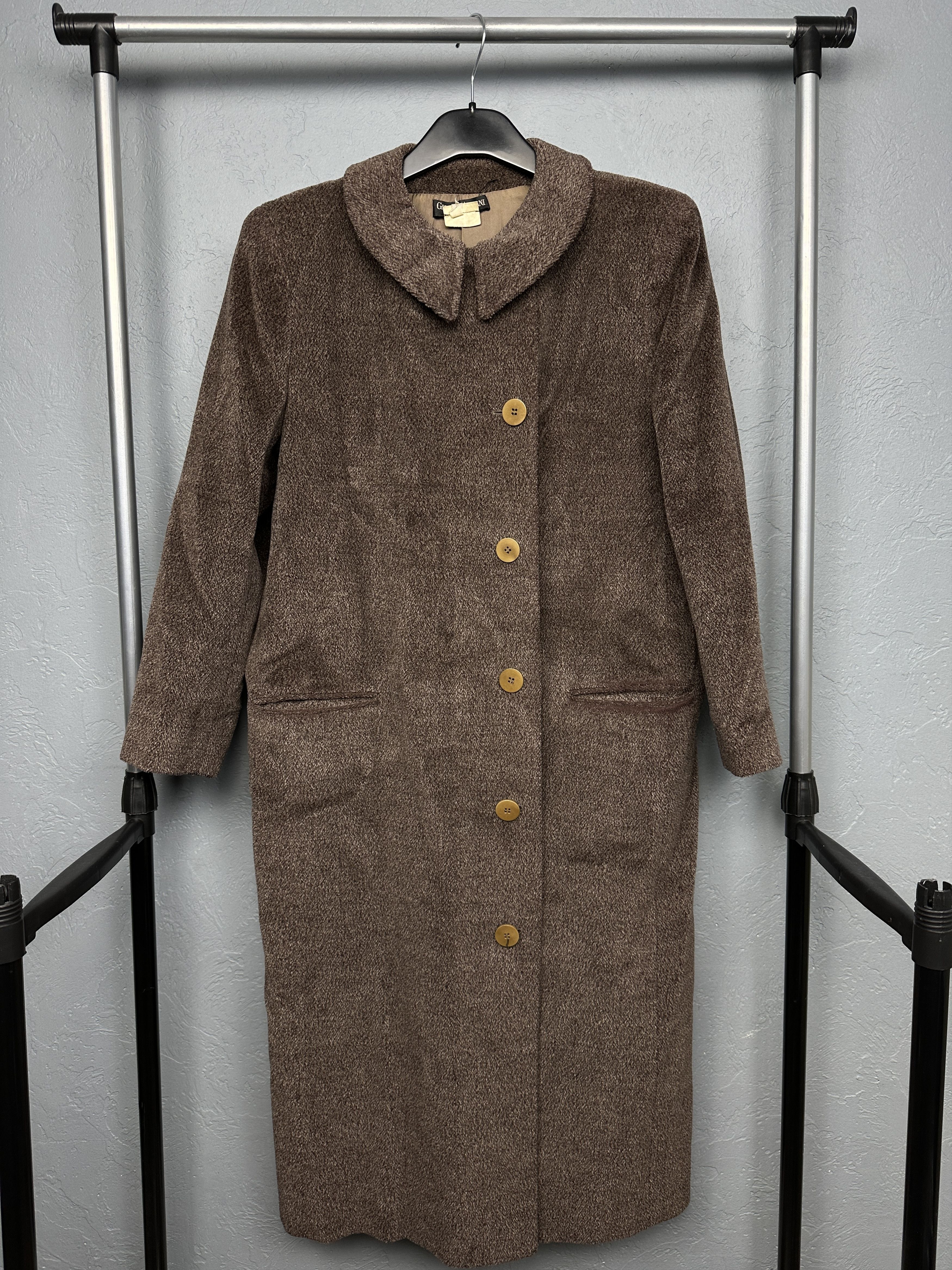 Giorgio Armani Giorgio Armani Vintage Womens Wool Coat Jacket Size S / US 4 / IT 40 - 1 Thumbnail