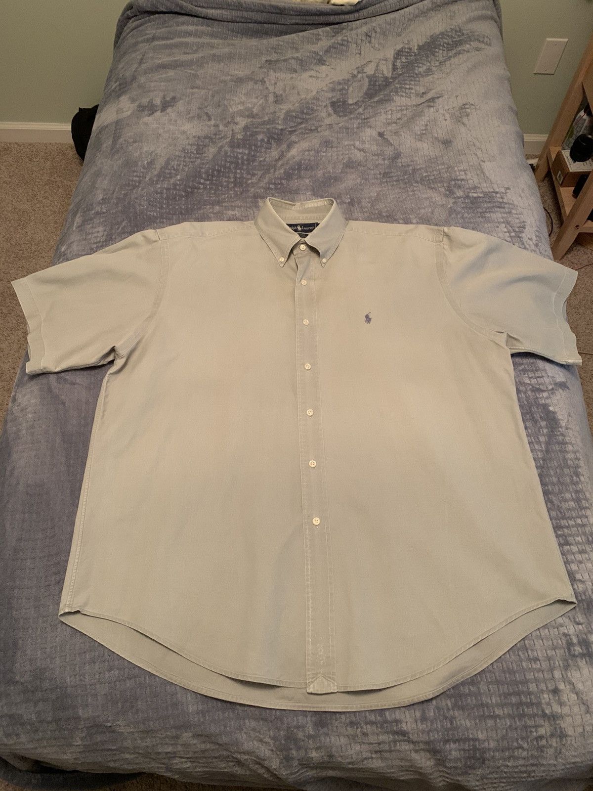 Polo Ralph Lauren Light Green Polo Ralph Lauren Button Up (Blaire) Size US L / EU 52-54 / 3 - 1 Thumbnail