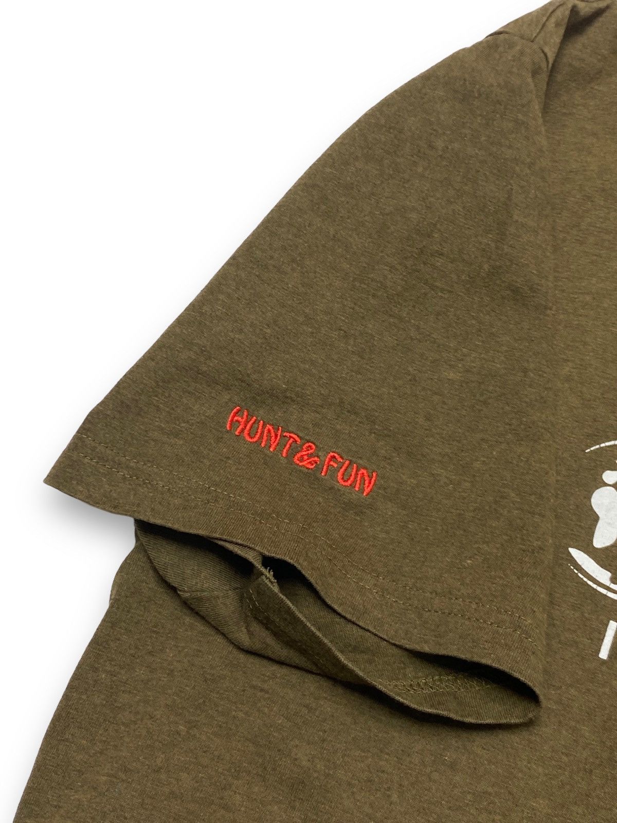 Hunt Club Vintage HUNT&FUN Brown Vegetarian Big Logo T Shirt Size US M / EU 48-50 / 2 - 3 Thumbnail