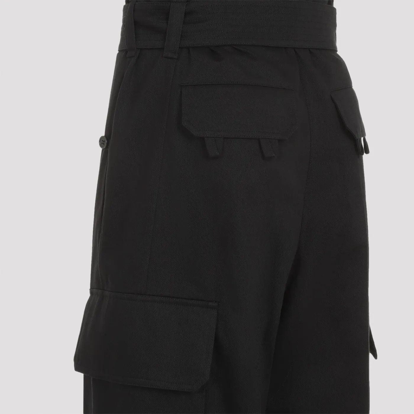 Saint Laurent Paris o1bcso1str1125 Cassandre Strapless Jumpsuit in Black Size 27" / US 4 / IT 40 - 4 Thumbnail
