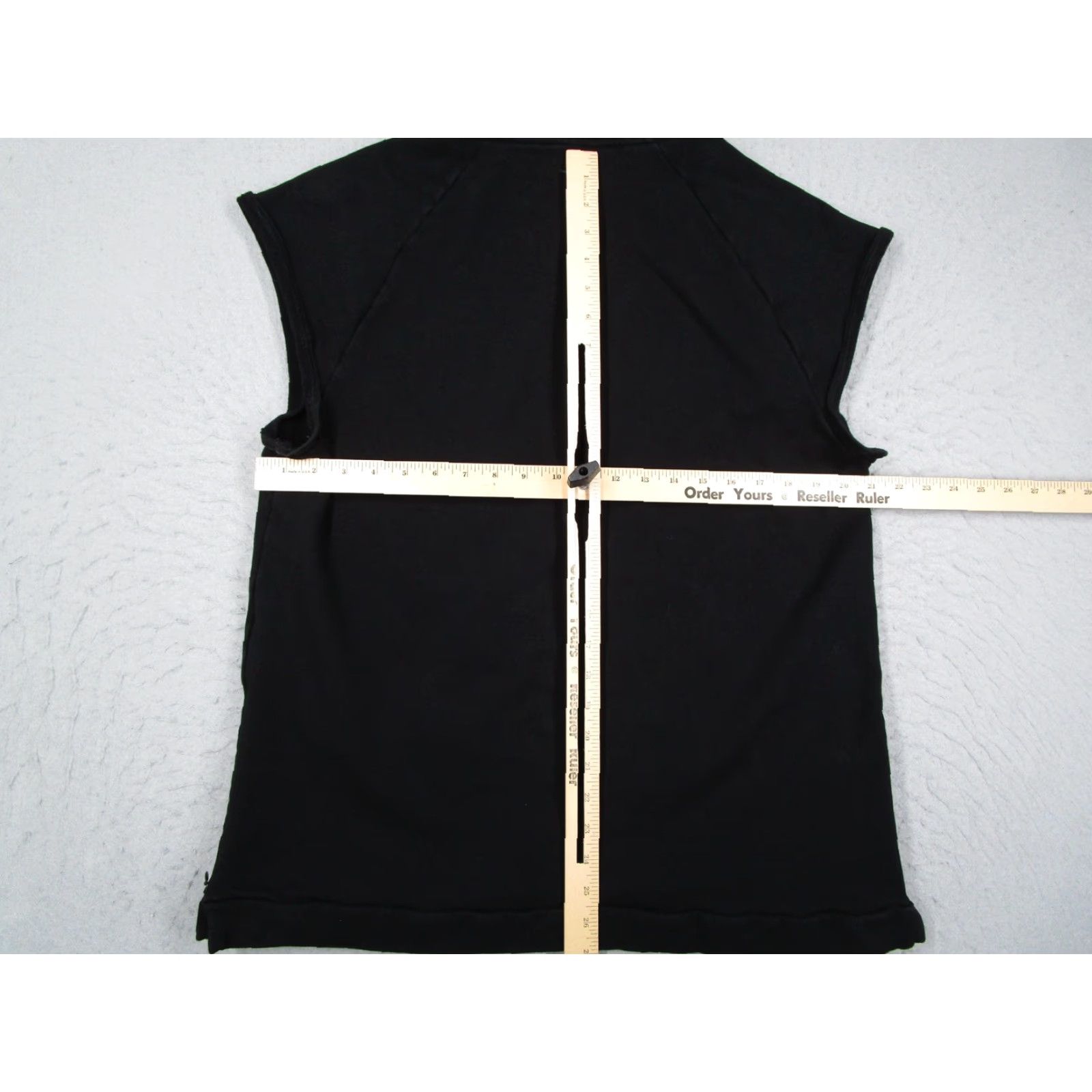 KangaROOS ALLWEAR Hoodie Mens M Black Sleeveless Pullover Kangaroo Pocket Organic Cotton Size US M / EU 48-50 / 2 - 6 Thumbnail