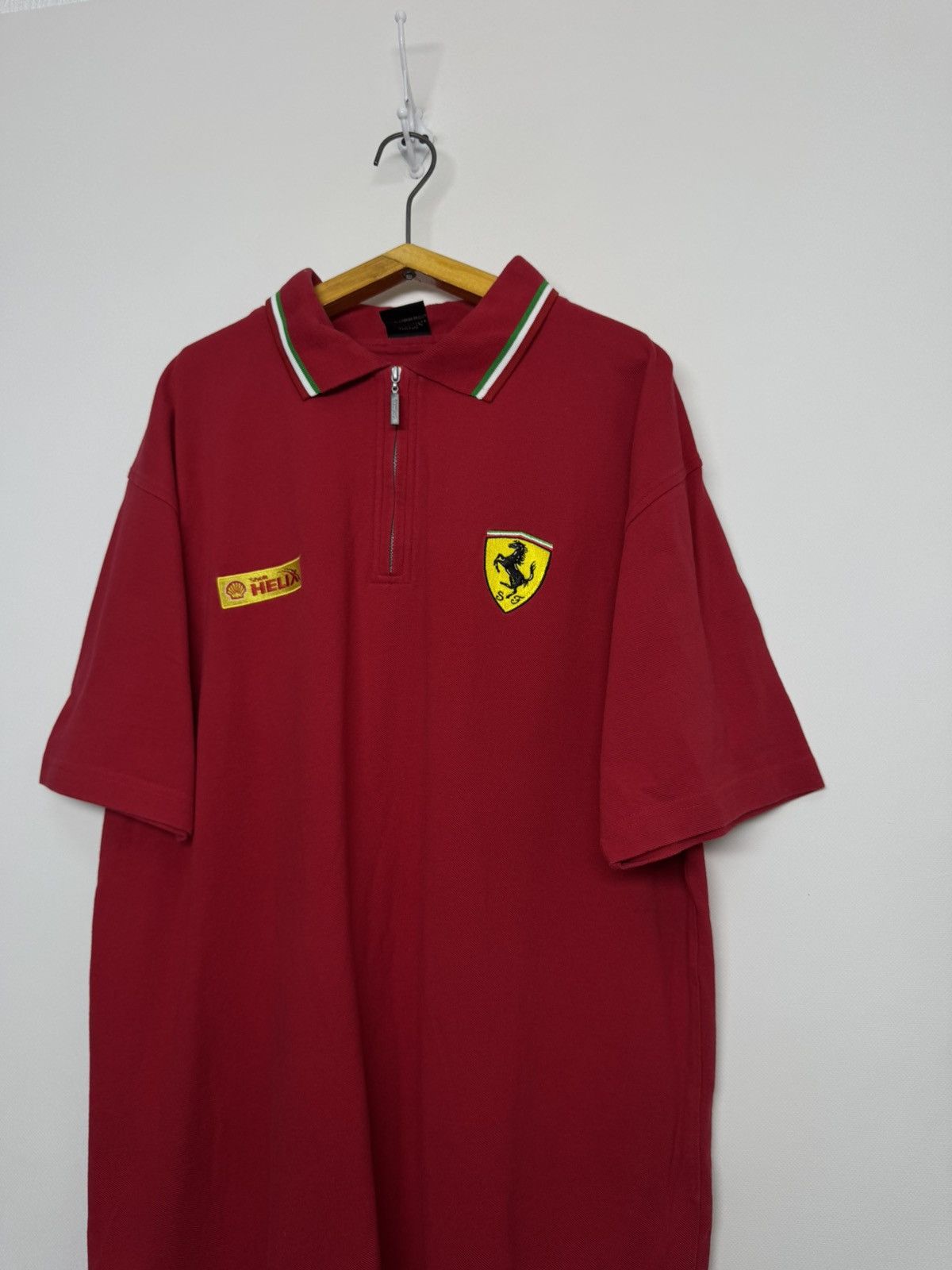 Ferrari Vintage Ferrari 90s Racing Polo Tee Motorsport F1 Rare Hype Size US XL / EU 56 / 4 - 2 Thumbnail