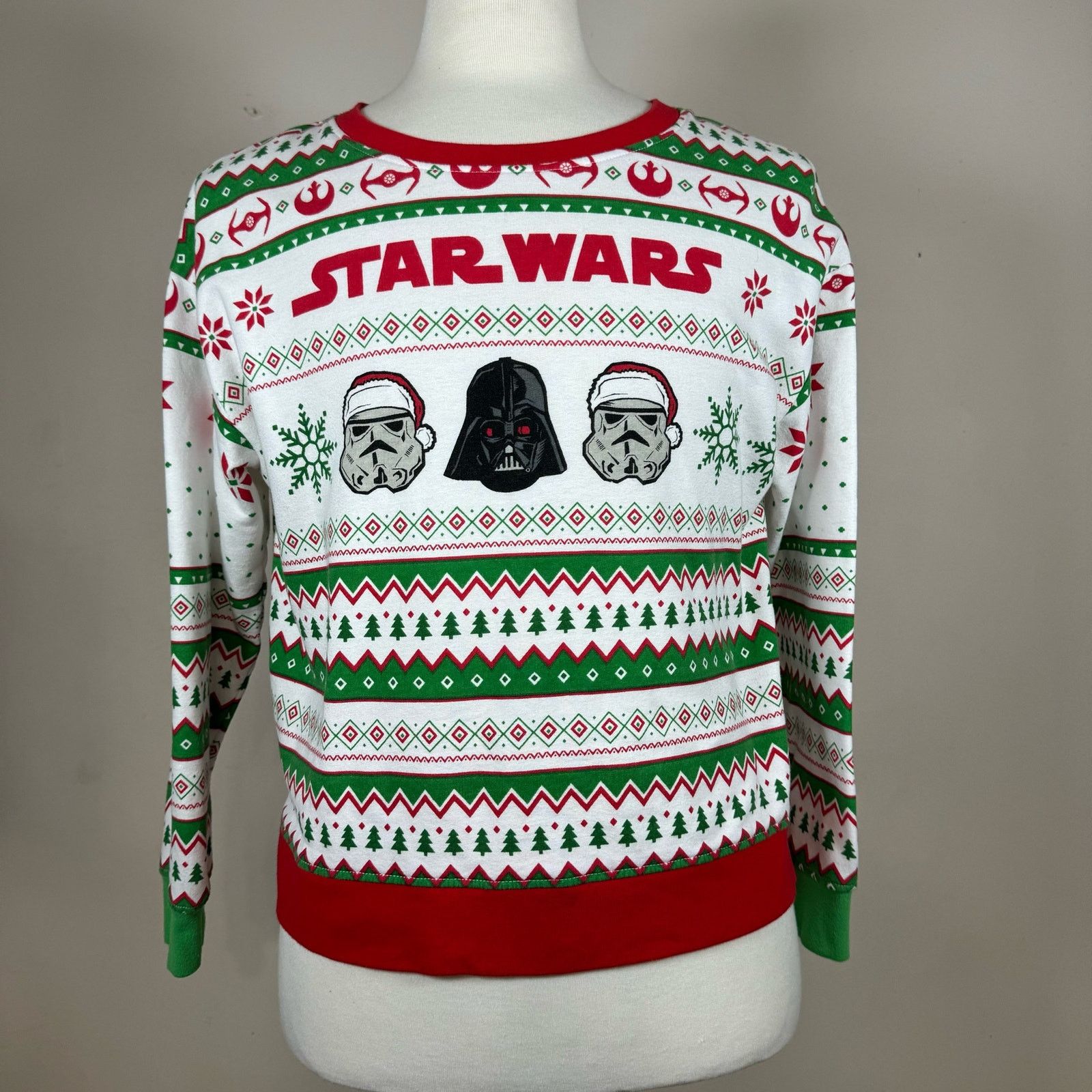 Star Wars Star Wars Christmas Shirt Darth Vader Troopers Ugly Sweater Size US L / EU 52-54 / 3 - 1 Thumbnail