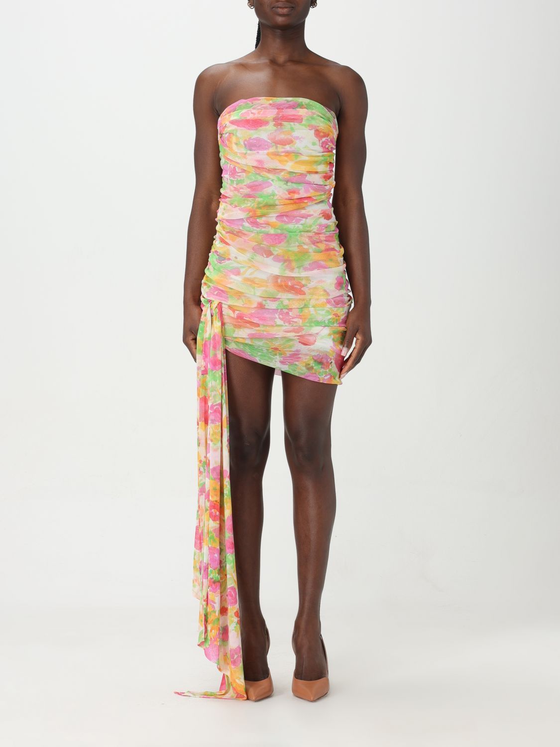 image of Saint Laurent Paris Saint Laurent Dress Woman Multicolor, Women's (Size XS)