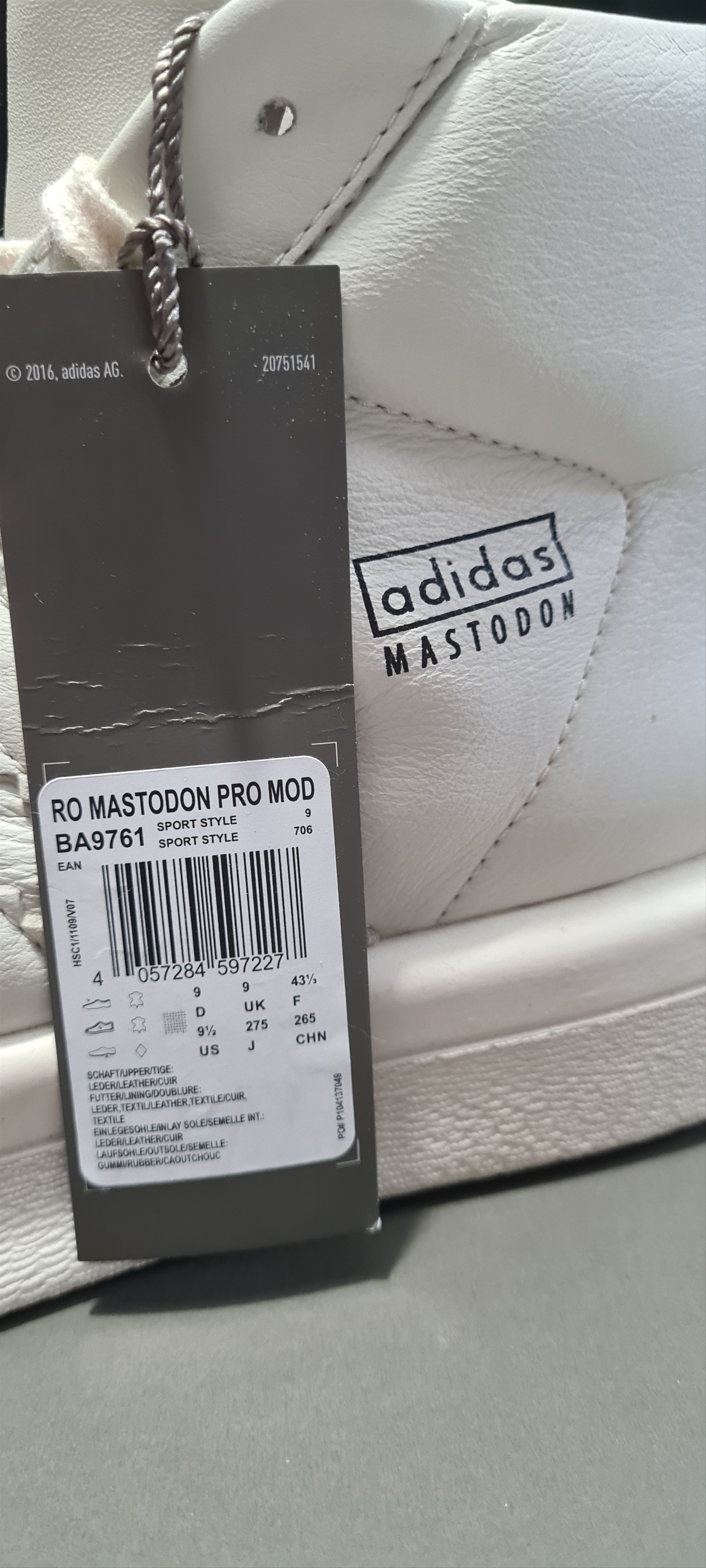 Adidas × Rick Owens Rick Owens x Adidas MASTODON Pro Size US 9.5 / EU 42-43 - 7 Thumbnail