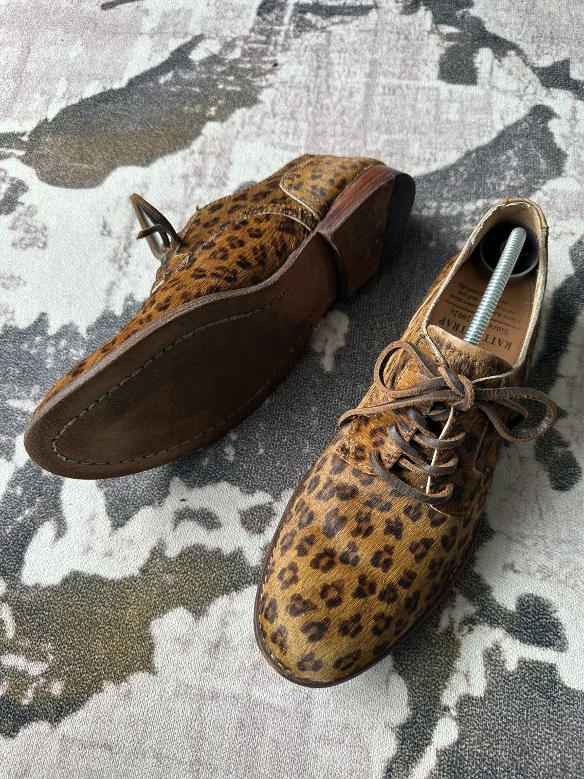 14th Addiction 00’s Rattletrap leopard leathers shoes Size US 6 / EU 39 - 5 Thumbnail