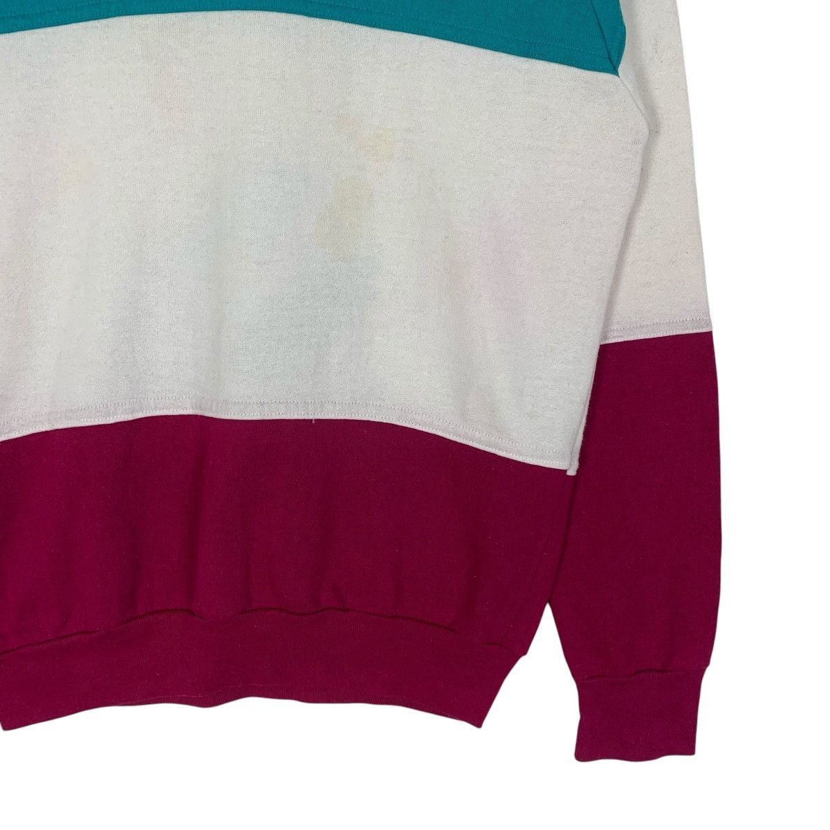 Vintage Vintage Eagle SportWear TurtleNeck MultiStripe Sweatshirt Size US M / EU 48-50 / 2 - 6 Thumbnail
