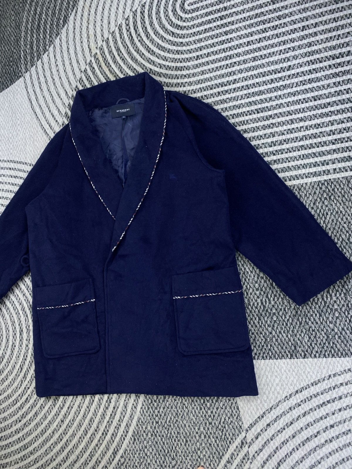 Burberry Vintage Burberry London Navy Blue Jacket Size US L / EU 52-54 / 3 - 4 Thumbnail