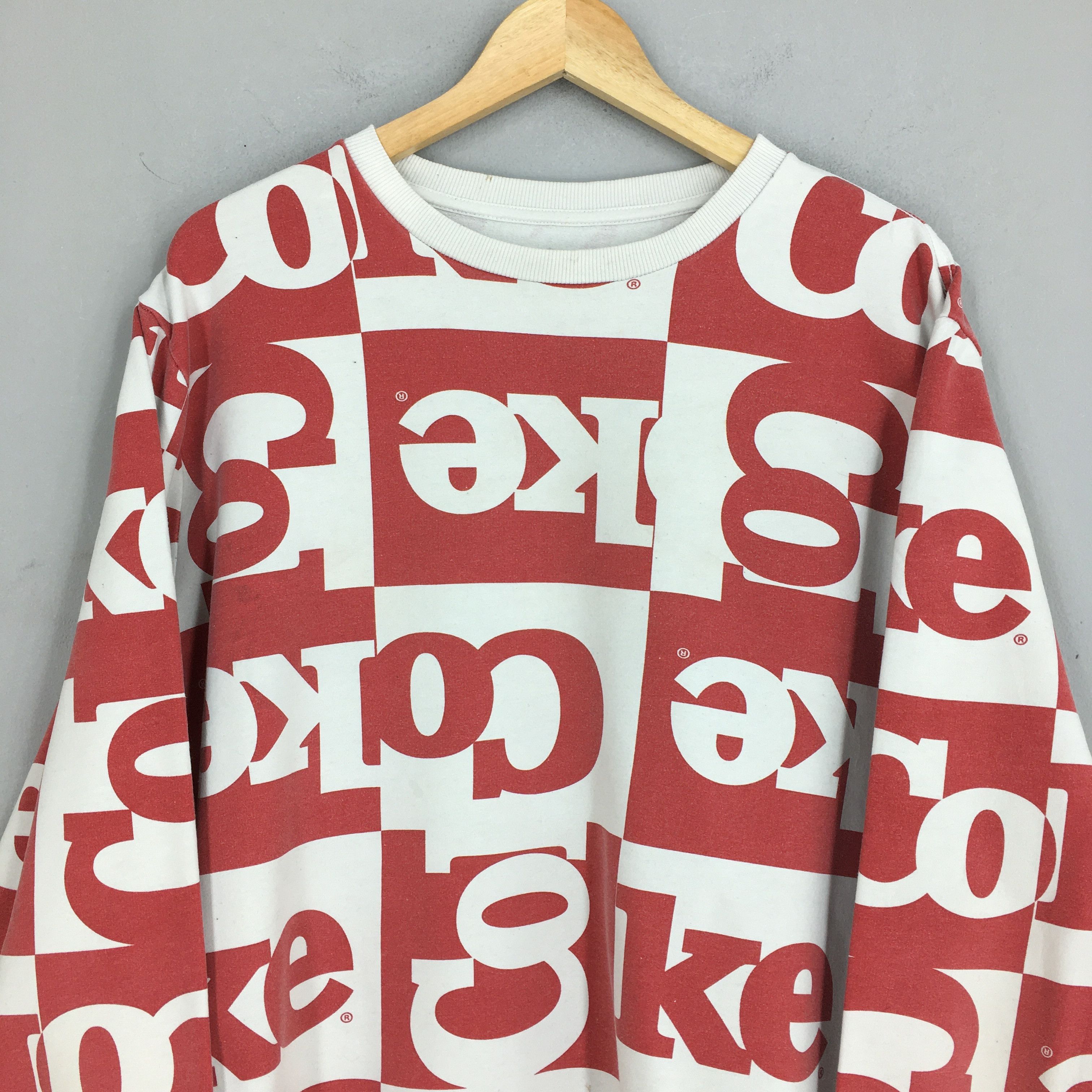 Coca Cola Vintage Coca Cola Carbonated Drink Sweatshirt XXLarge Size US XXL / EU 58 / 5 - 2 Thumbnail