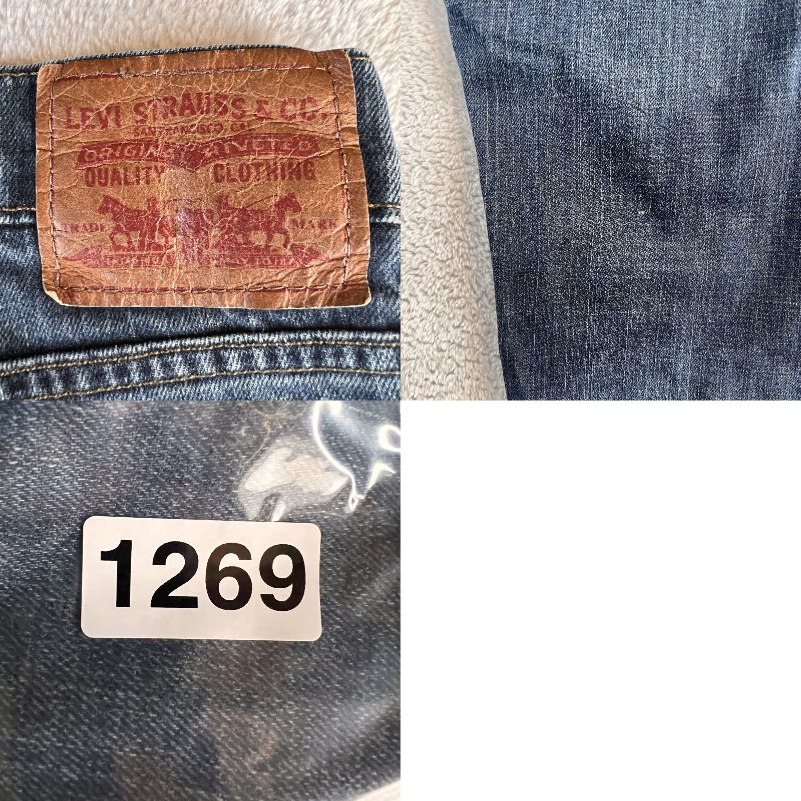 Levi's Levi's 511 Jeans Slim Skinny Fit Denim Blue 36x32 Regular Men Size US 36 / EU 52 - 9 Thumbnail