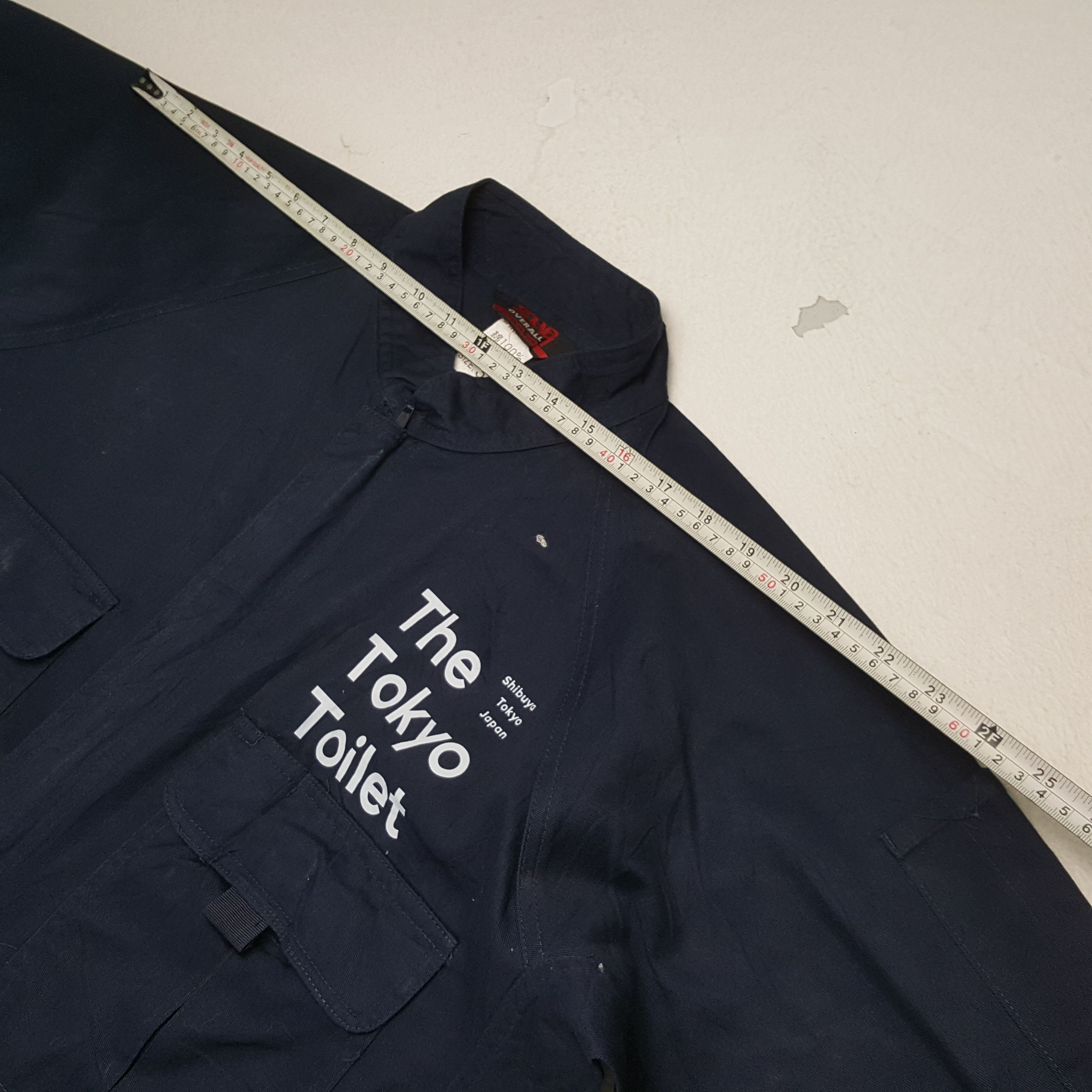 Vintage THE TOKYO TOILET Workwear Custom Art Coverall Jacket Size US L / EU 52-54 / 3 - 9 Thumbnail