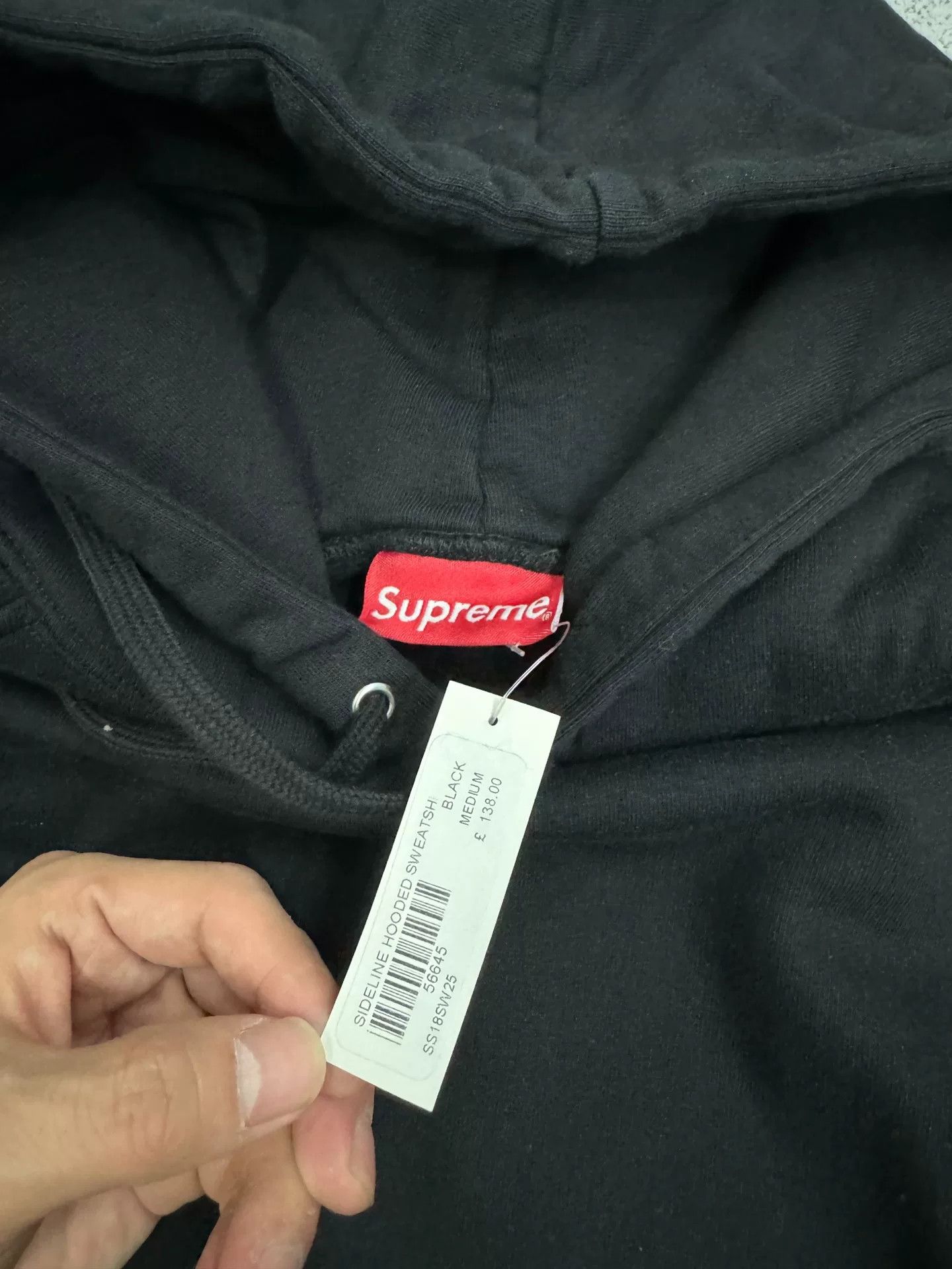 Supreme supreme ss18 sideline hooded sweatshirt Size US M / EU 48-50 / 2 - 3 Thumbnail