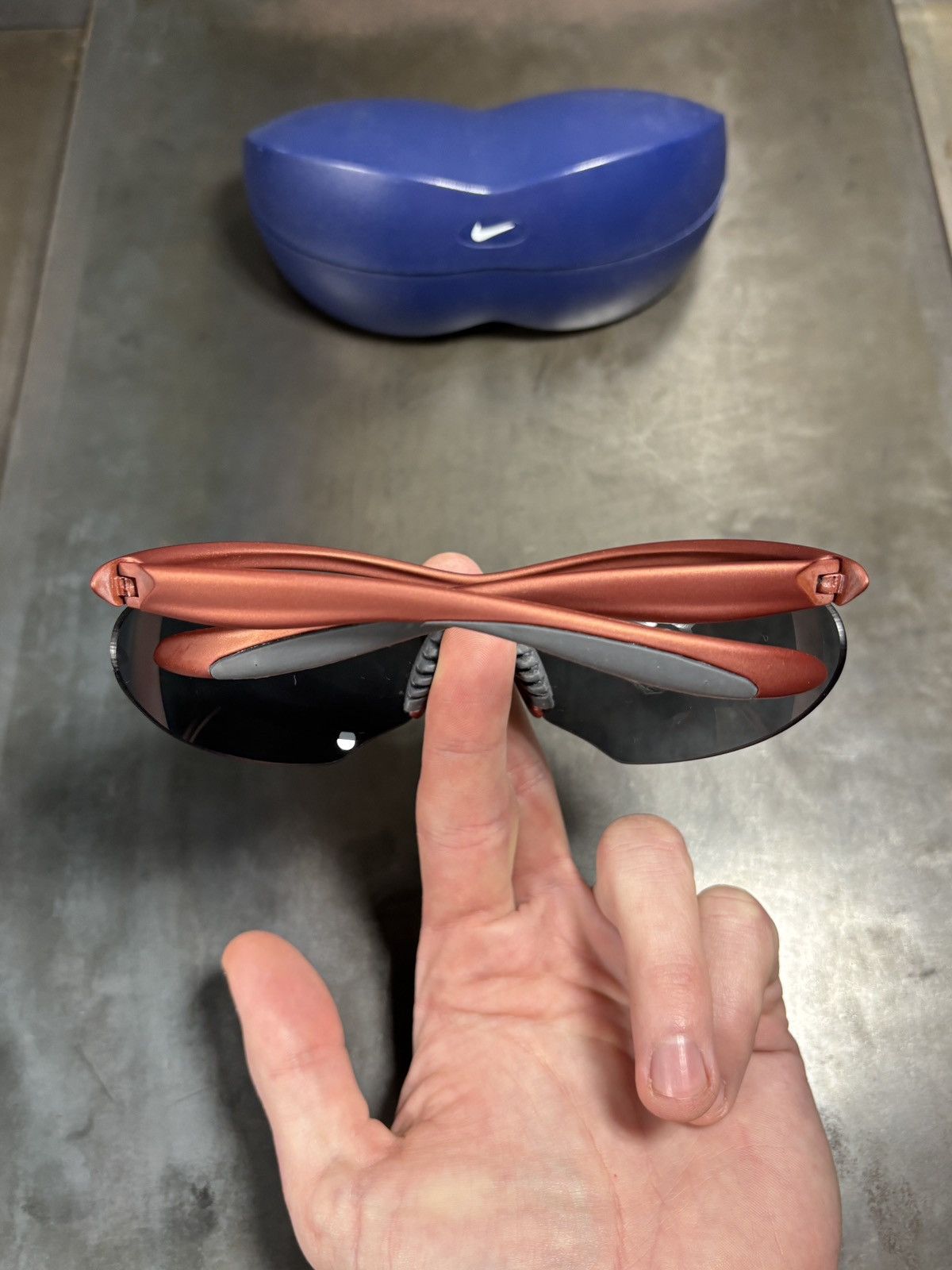 Nike 1998 Nike Vision V10 Sunglasses Made in Italy Vintage Run Size ONE SIZE - 9 Thumbnail