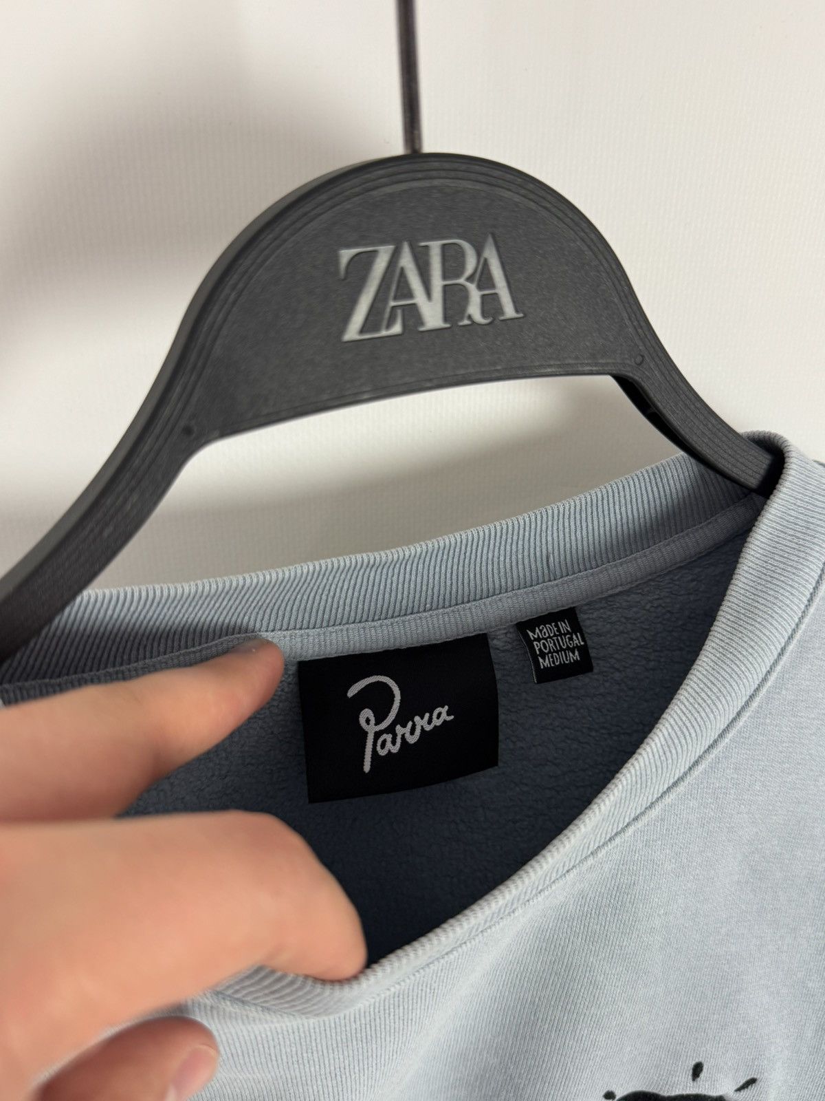 Parra Faded Parra Designer Embroidery Logo Crew Neck Sweatshirt Size US M / EU 48-50 / 2 - 4 Thumbnail