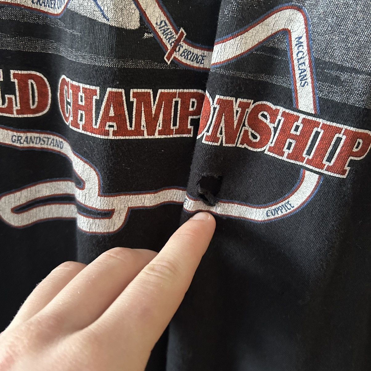 NASCAR Vintage British GP World Championship 2007 Racing tee size M Size US M / EU 48-50 / 2 - 6 Thumbnail