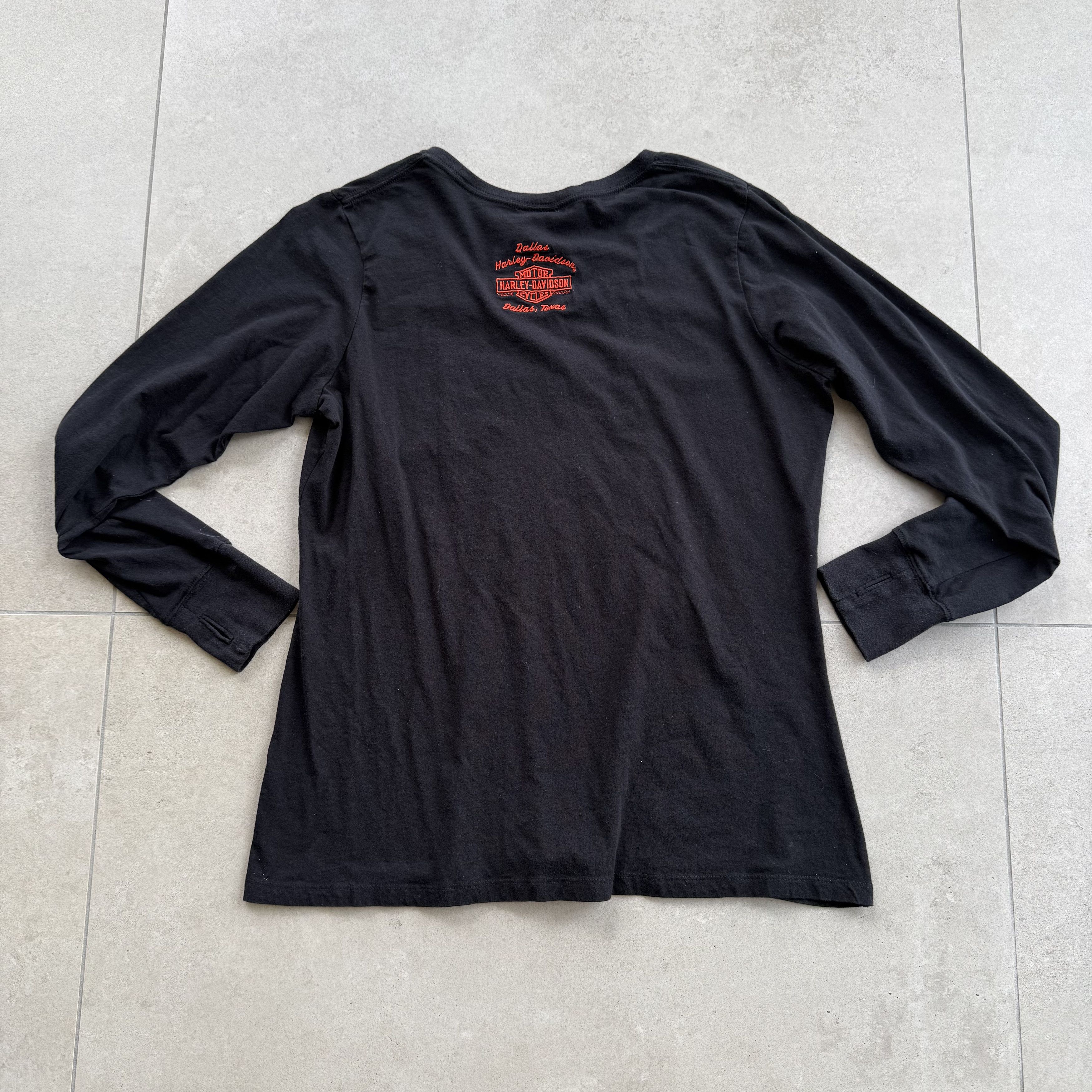 Harley Davidson Harley Davidson Dallas Long Sleeve T Shirt Size XL / US 12-14 / IT 48-50 - 3 Thumbnail
