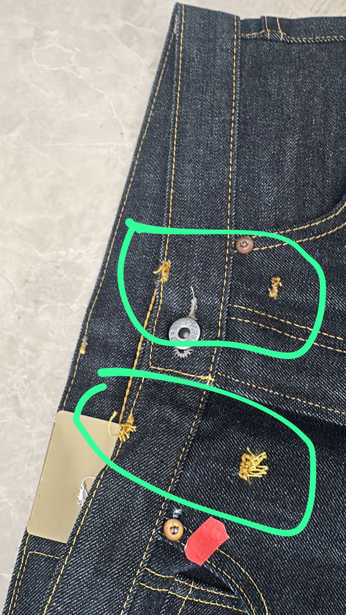 Levi's Vintage Clothing LVC Levi's Vintage Clothing 1944 S501 Perfect Imperfections Size US 33 - 5 Thumbnail