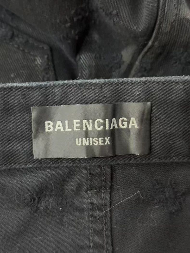 Balenciaga Balenciaga size xs Erosion tear damage jeans 2503-Nextarro Size US 28 / EU 44 - 5 Thumbnail