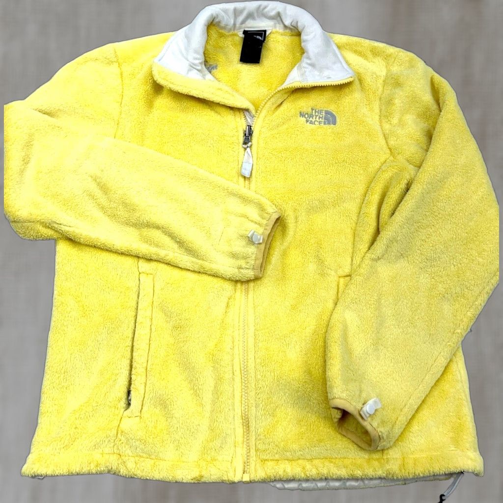 The North Face The North Face Jacket Women M Yellow Fleece Interchange All Seasons Full Zip Zip Pockets Logo Embroidered Regular Womens Size M / US 6-8 / IT 42-44 - 1 Thumbnail