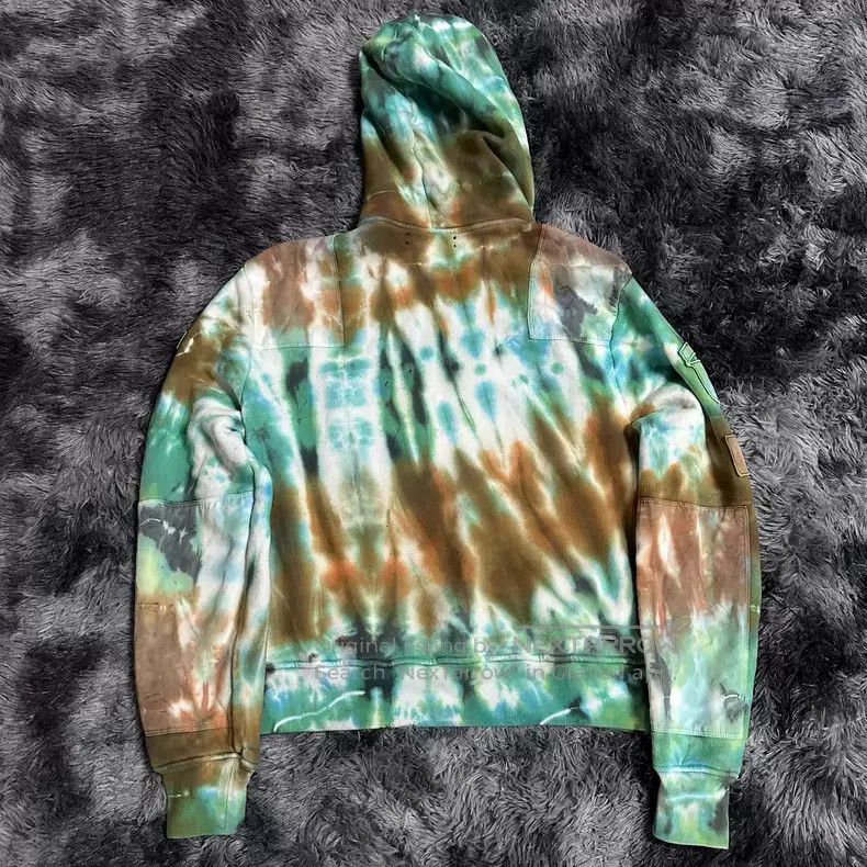 Amiri Amiri Green tie-dye hoodie Size US XS / EU 42 / 0 - 2 Thumbnail