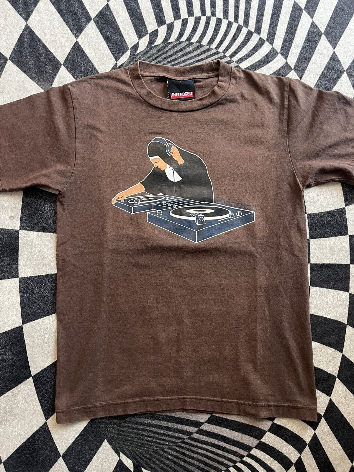 Vintage Vintage Technics NUN DJ 00’s Tshirt Size US M / EU 48-50 / 2 - 4 Thumbnail