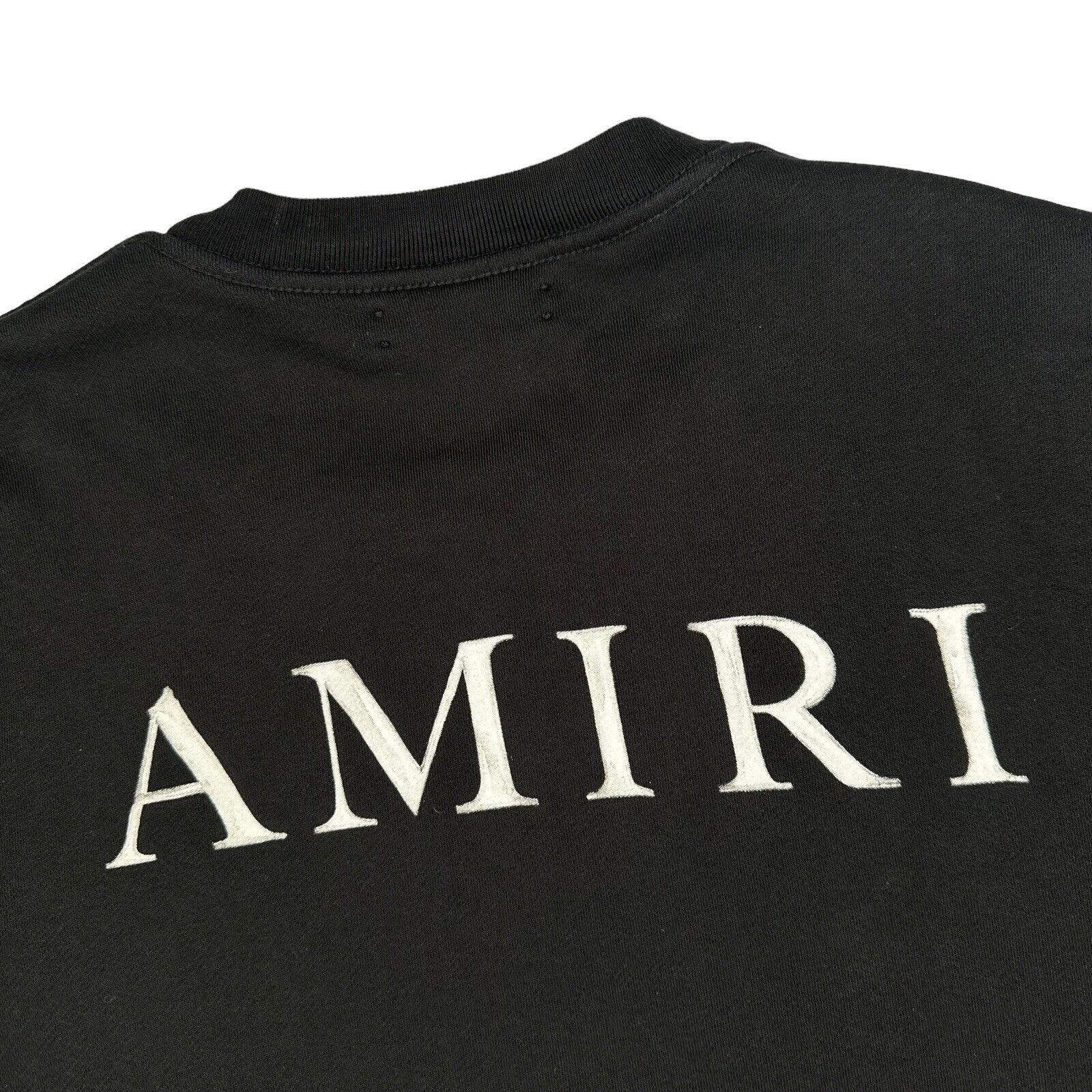 Amiri Amiri Size M Sweatshirt Black Bone Graphic Logo Oversized Size US M / EU 48-50 / 2 - 4 Thumbnail