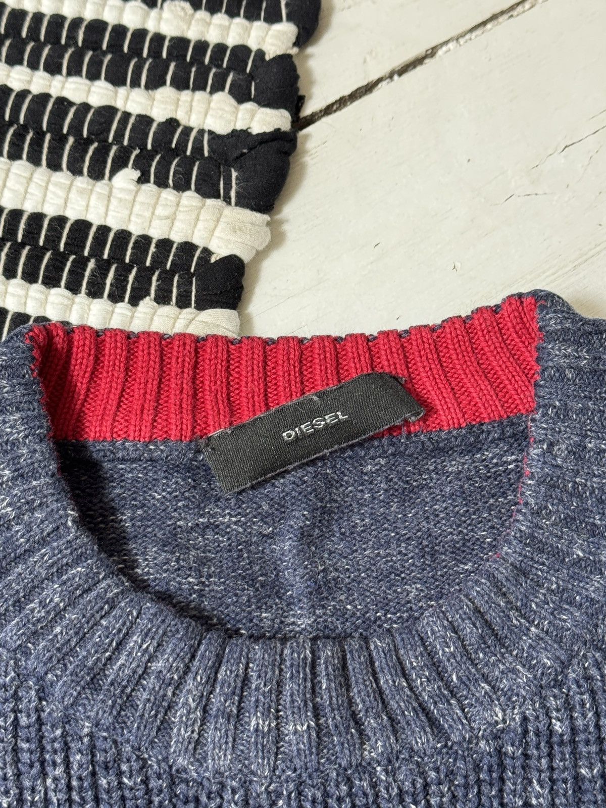 Diesel DIESEL JAPANESE STYLE KNITTED SWEATER Size S / US 4 / IT 40 - 4 Thumbnail