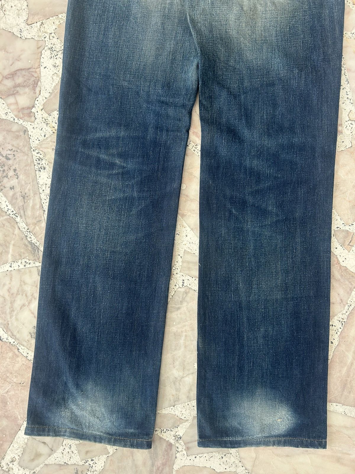 Levi's Levis Japan Ripped Vintage 502 Selvedge Redtab Denim Size US 30 / EU 46 - 12 Thumbnail