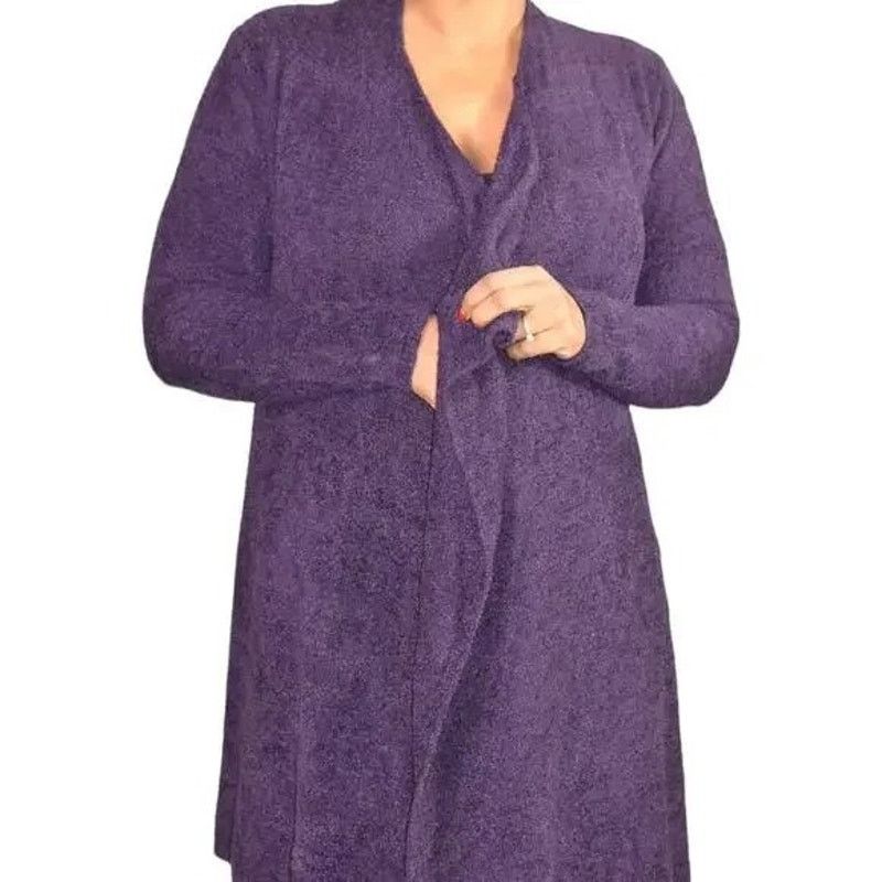 Other Barefoot Dreams Bamboo Chic Lite Open Cardigan Sweater S/M Size M / US 6-8 / IT 42-44 - 4 Thumbnail