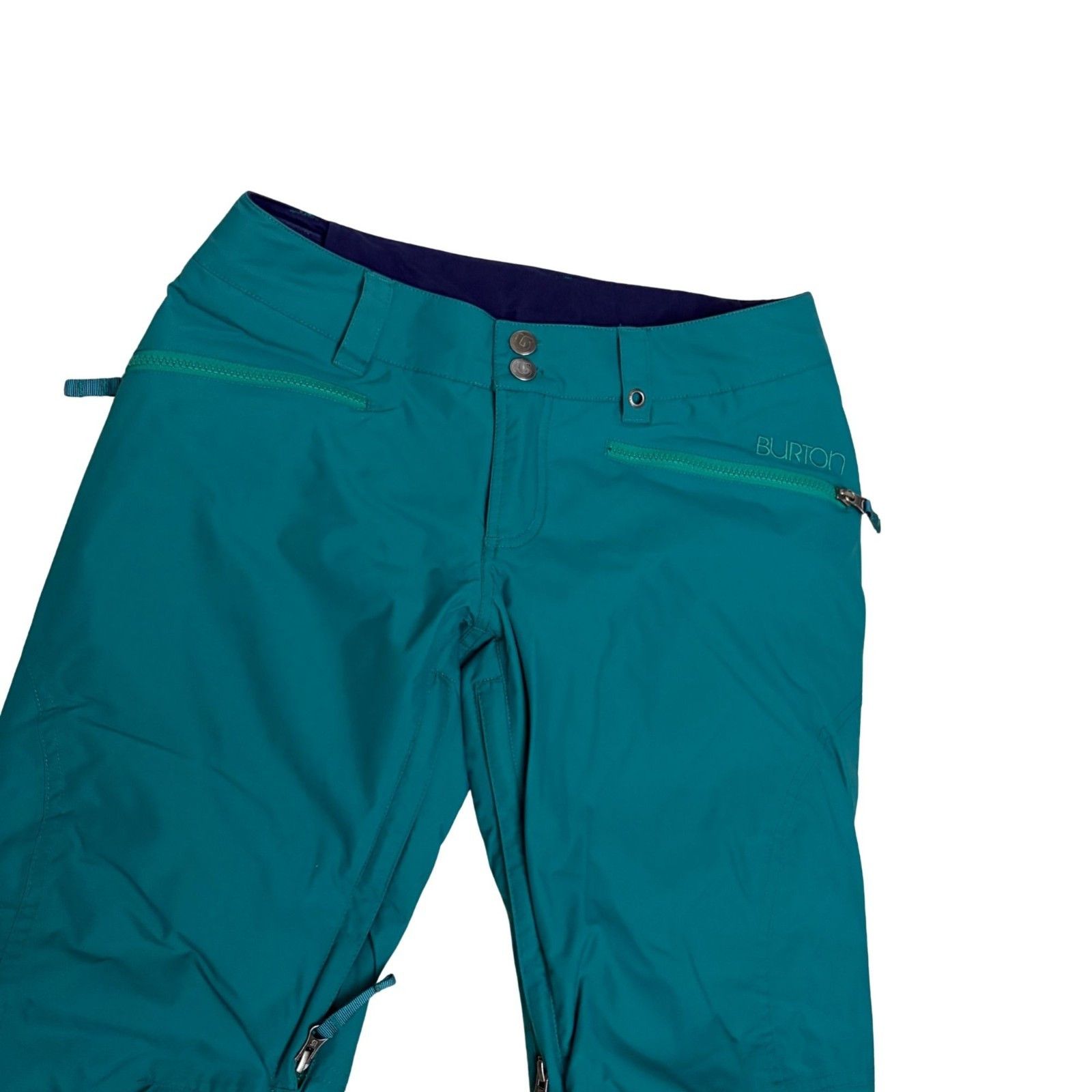 Burton BURTON Snow Pants Green Waterproof Snowboard Ski Pants Small Size 30" / US 8 / IT 44 - 4 Thumbnail