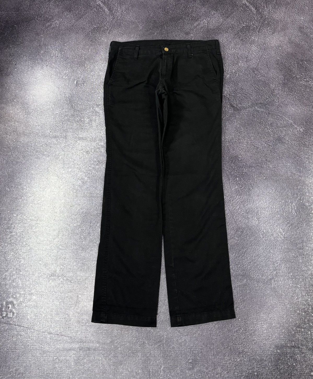 Carhartt Vintage Carhartt Y2K Straight Fit Black Skate Chino Pants Size US 29 - 2 Thumbnail