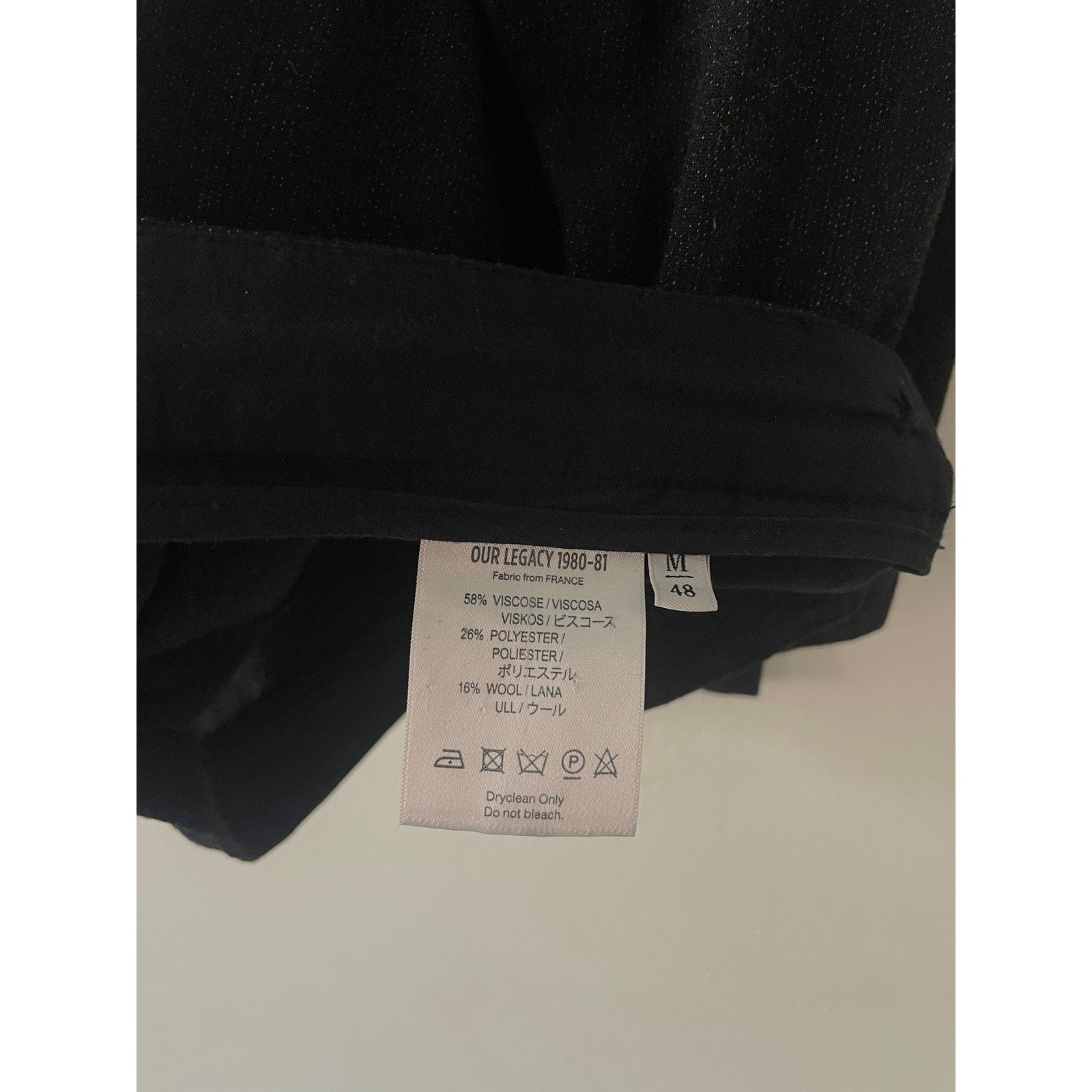 Our Legacy Our Legacy Mens Trousers Size 38R - 4 Thumbnail
