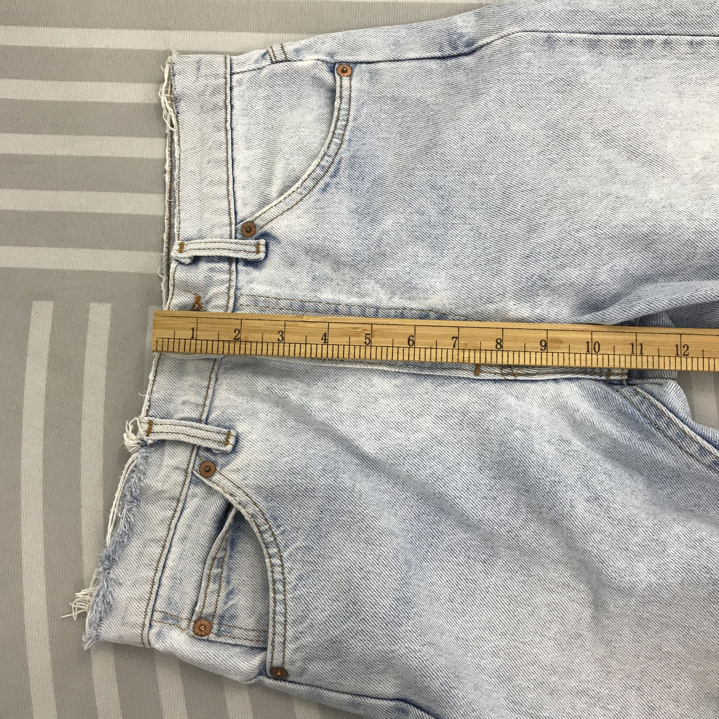 Levi's × Vintage Vintage Levi's Distressed Light Wash Denim pants Size US 27 - 8 Thumbnail