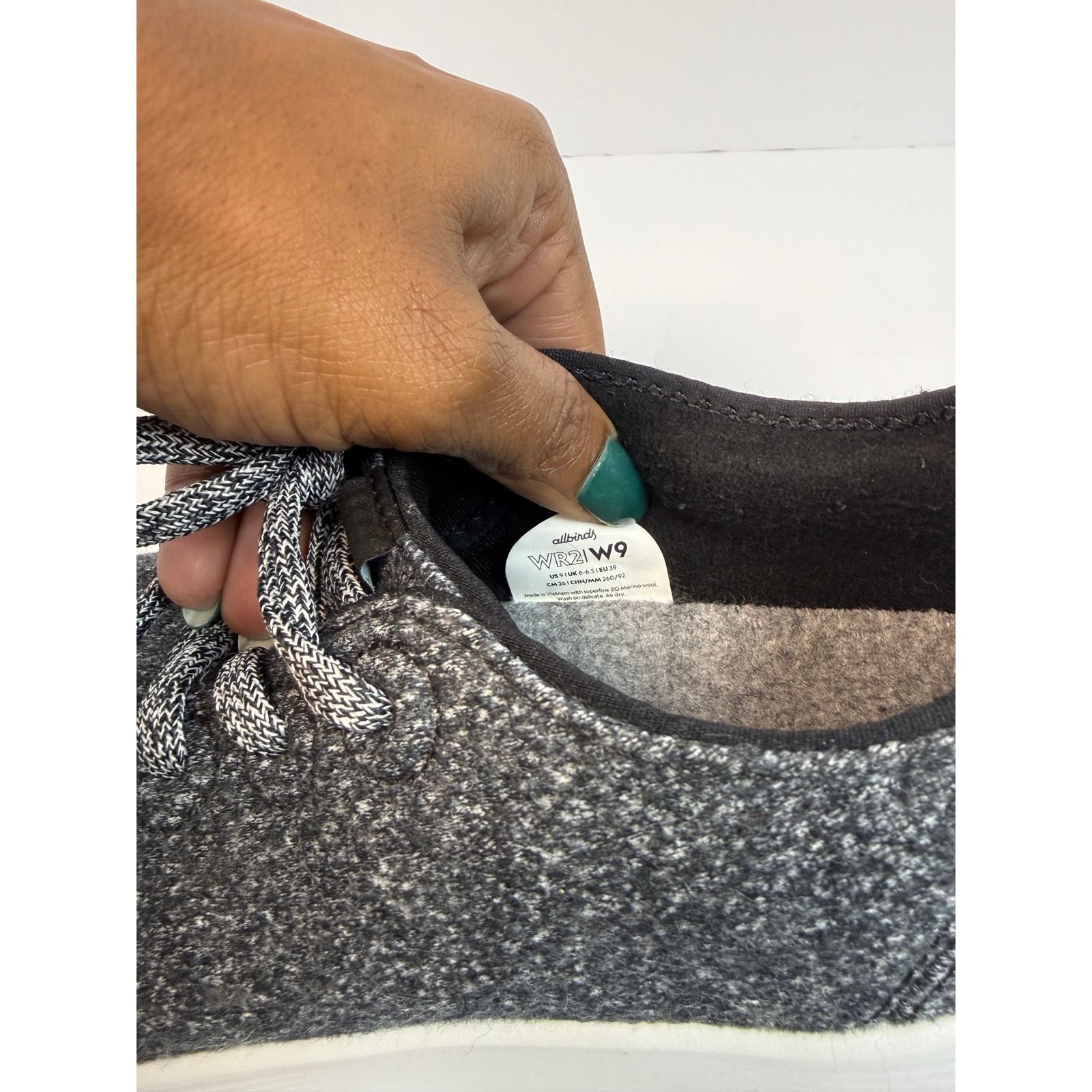 Allbirds Allbirds Wool Runner | Dark Grey | 9 Size US 9 / IT 39 - 7 Thumbnail