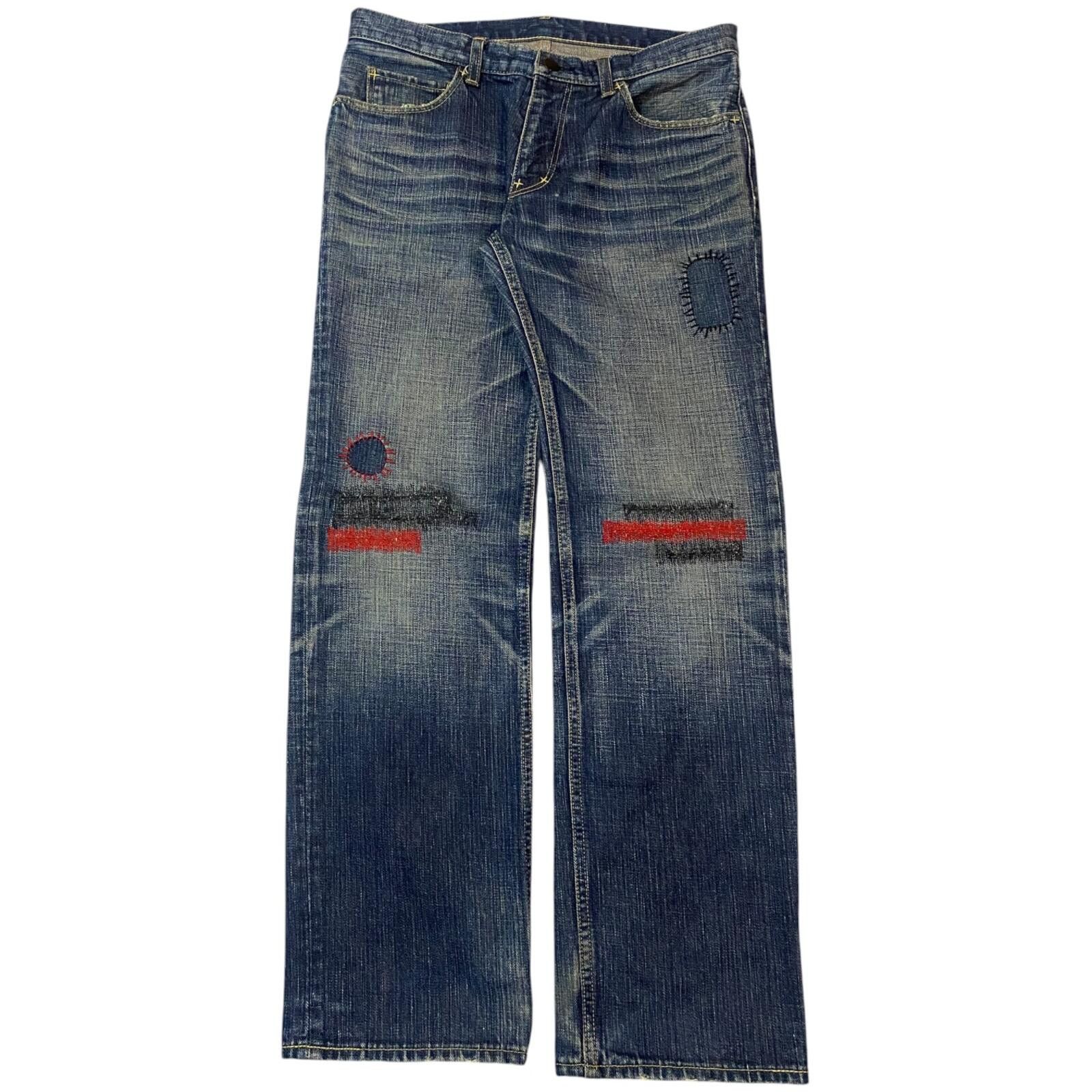 パンツ 08ss NUMBER (N)INE stretch denim archive Number (N)ine NUMBER NINE SS05 NIGHTCRAWLER ARCHIVE PAIN DENIM