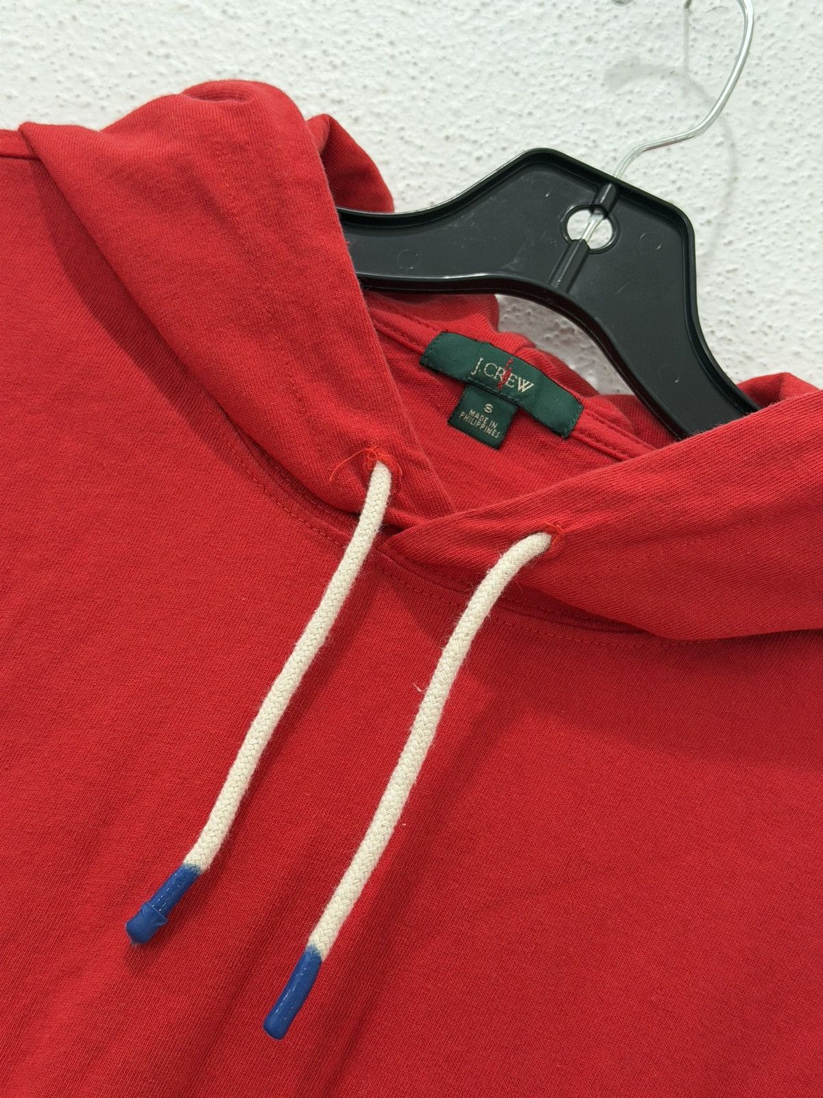 J.Crew J Crew Hoodie Garment Dyed Red Size Small Slub New w/o Tags Size US S / EU 44-46 / 1 - 3 Thumbnail