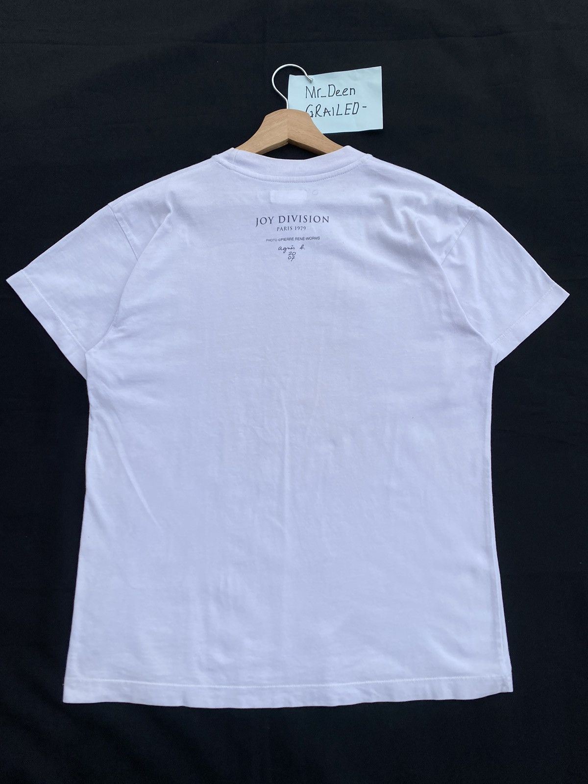 agnes b. Vintage Agnes B. x Joy Division Rare Printed Tshirt Size US L / EU 52-54 / 3 - 13 Thumbnail