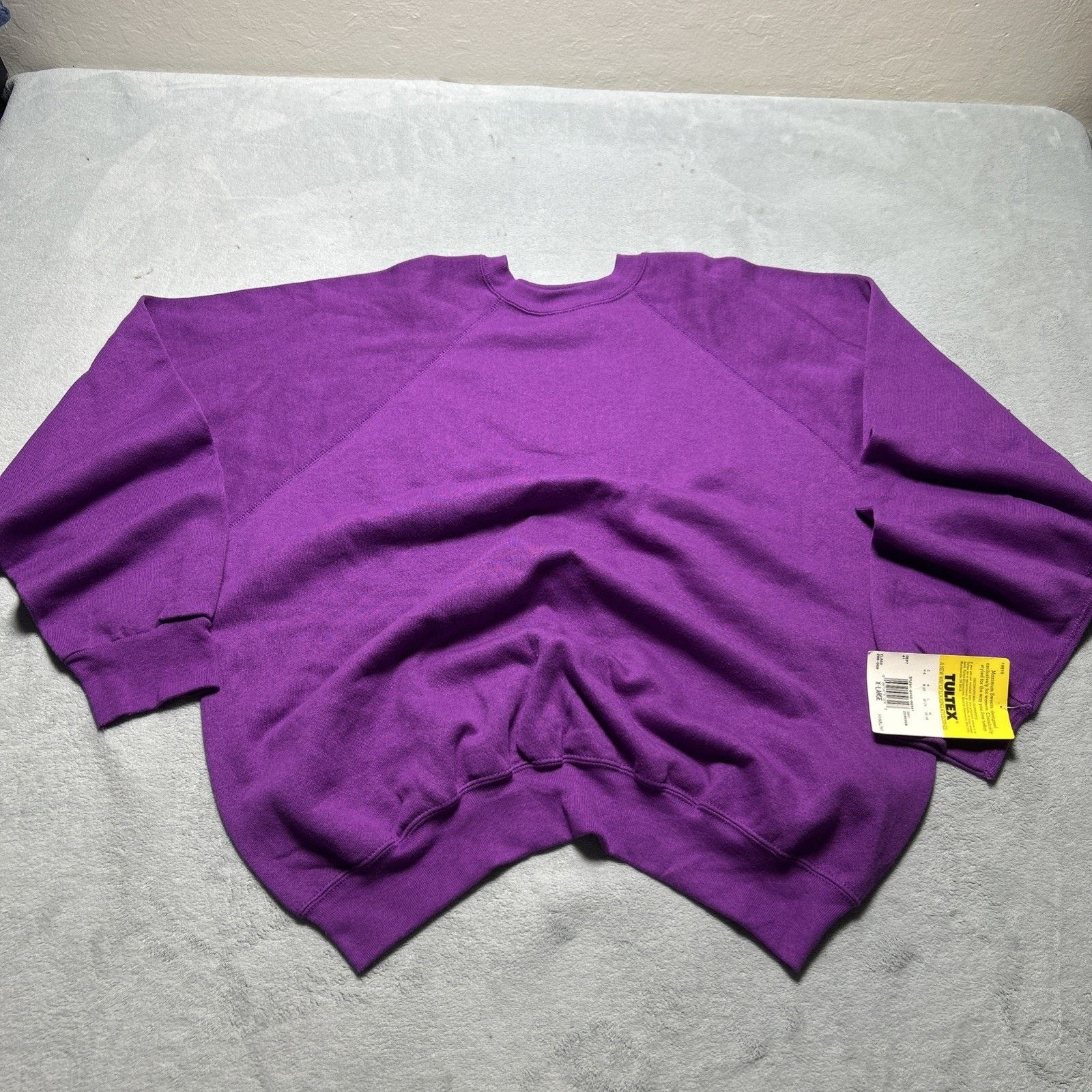Tultex Vintage USA Tultex Blank Crewneck Sweatshirt Mens XL Sweater Size US XL / EU 56 / 4 - 2 Thumbnail
