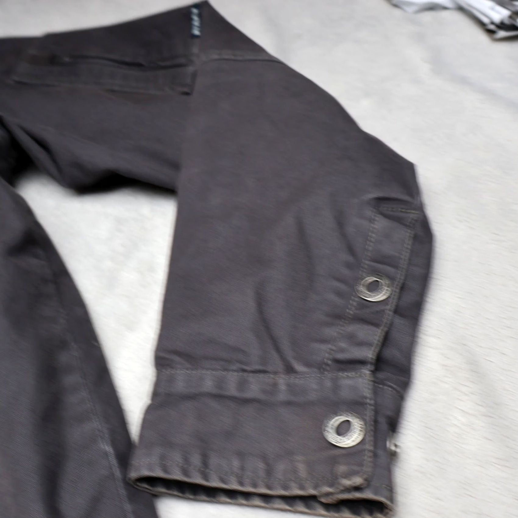 Prana Prana Jacket Mens XL Grey Canvas Full Zip Utility Field Outdoor Size US XL / EU 56 / 4 - 6 Thumbnail