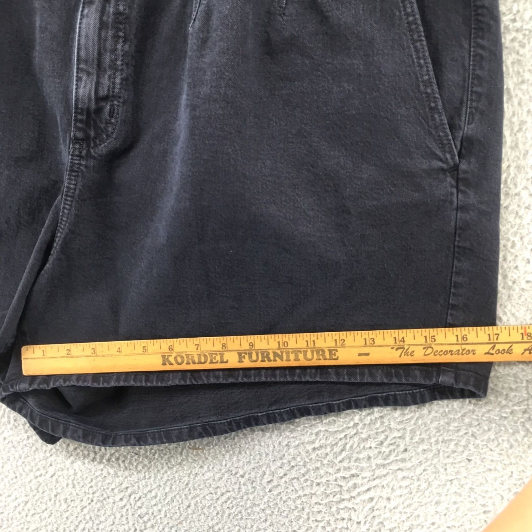 Vintage Universal Thread A Line Shorts Womens 24W Black Zip Fly NEW Size 42" / US 20 - 5 Thumbnail