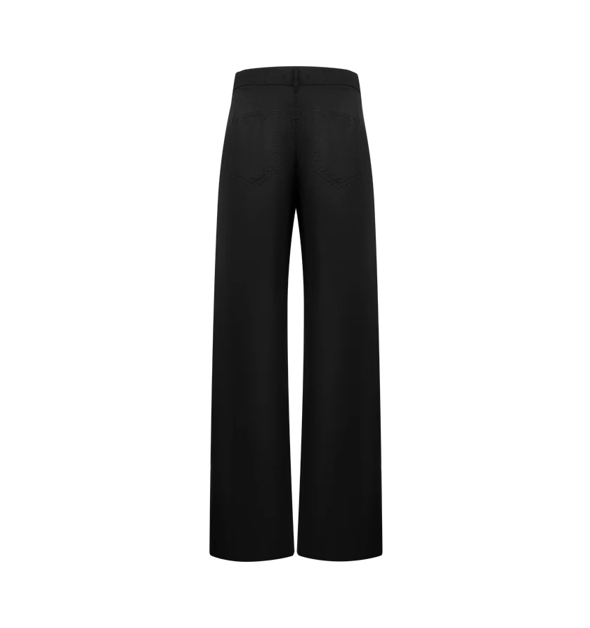 Rick Owens o1h1sh11225 Geth Jeans in Black Size 28" / US 6 / IT 42 - 2 Thumbnail