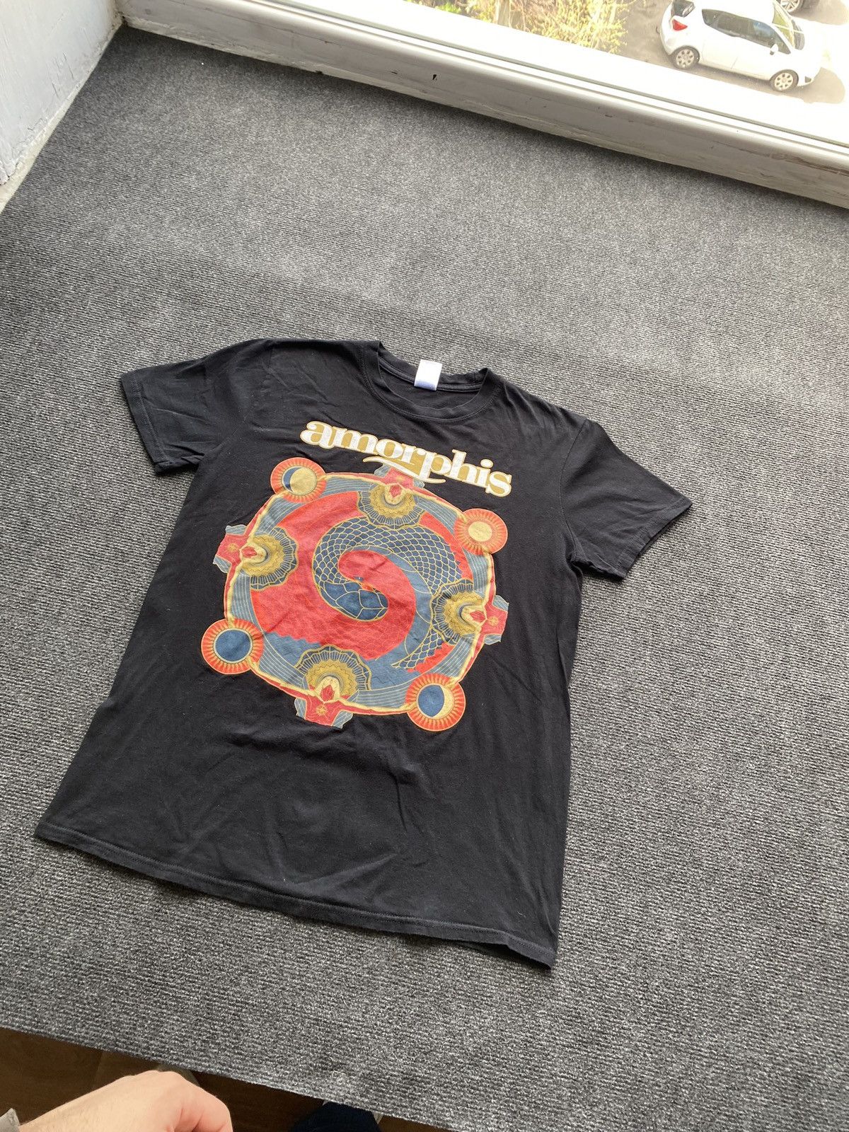 Band Tees 🔥Amorphis Under The Red Cloud black band tee Size US M / EU 48-50 / 2 - 14 Thumbnail